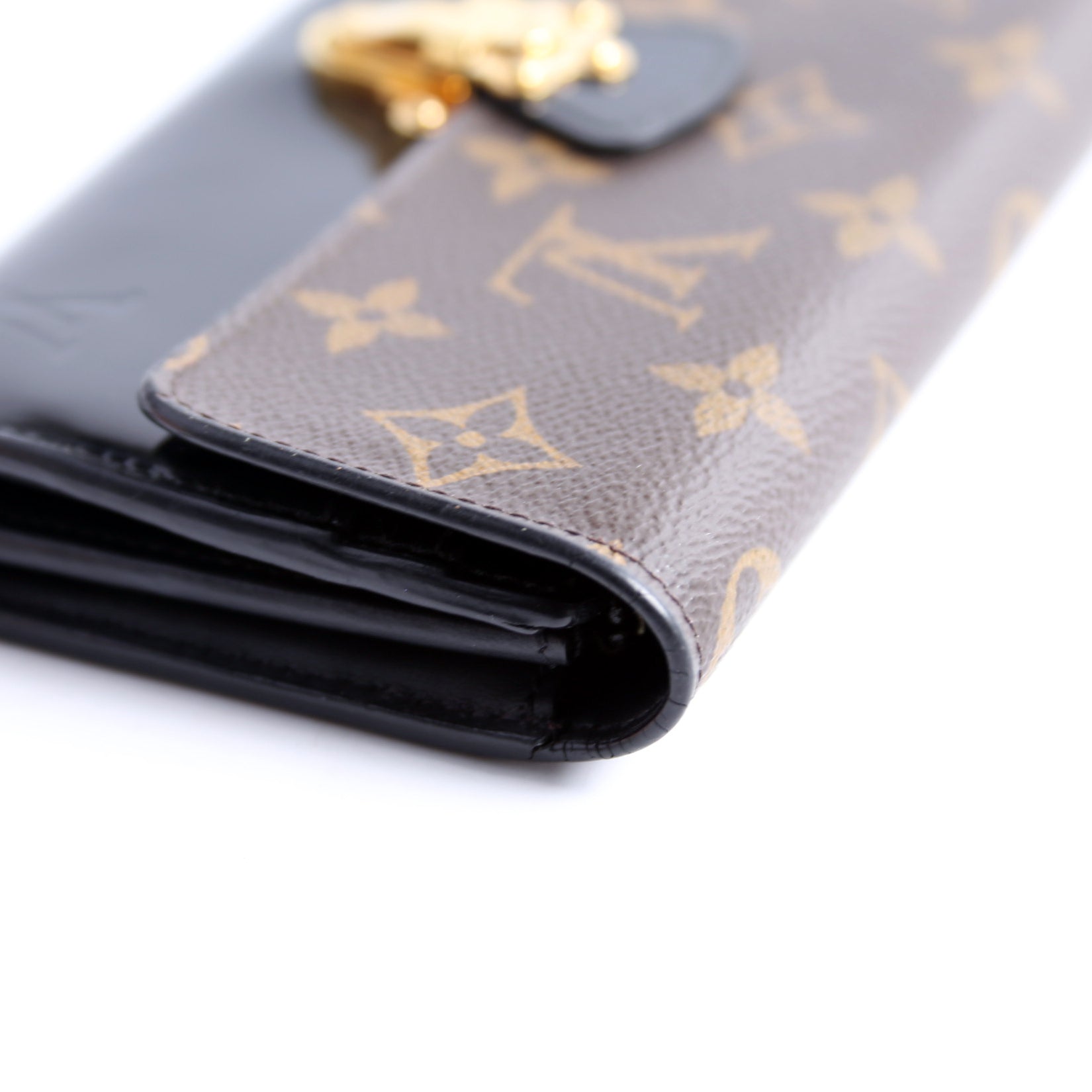 Cherrywood Long Wallet Black
