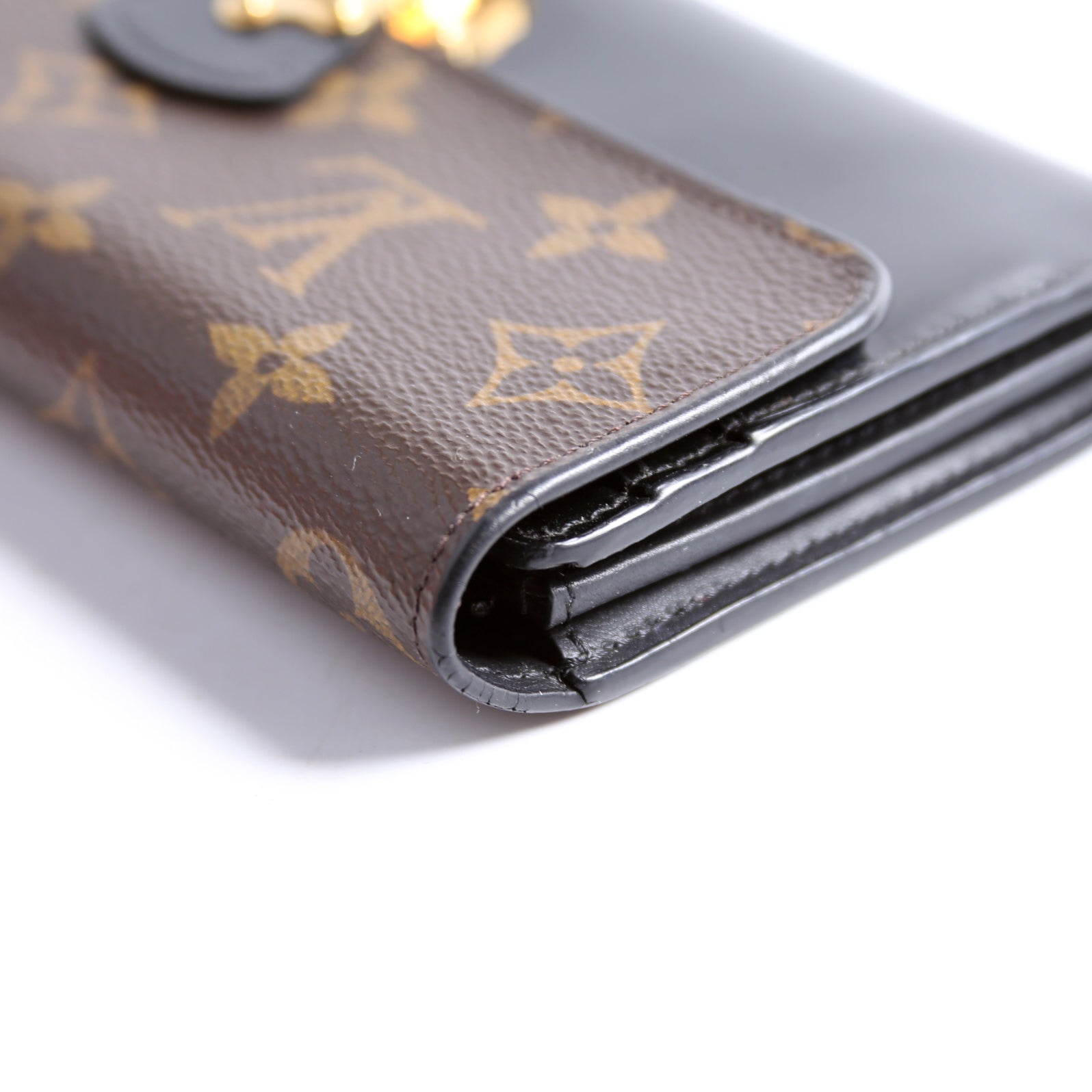 Cherrywood Long Wallet Black