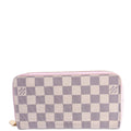 Zippy Wallet Damier Azur Pink