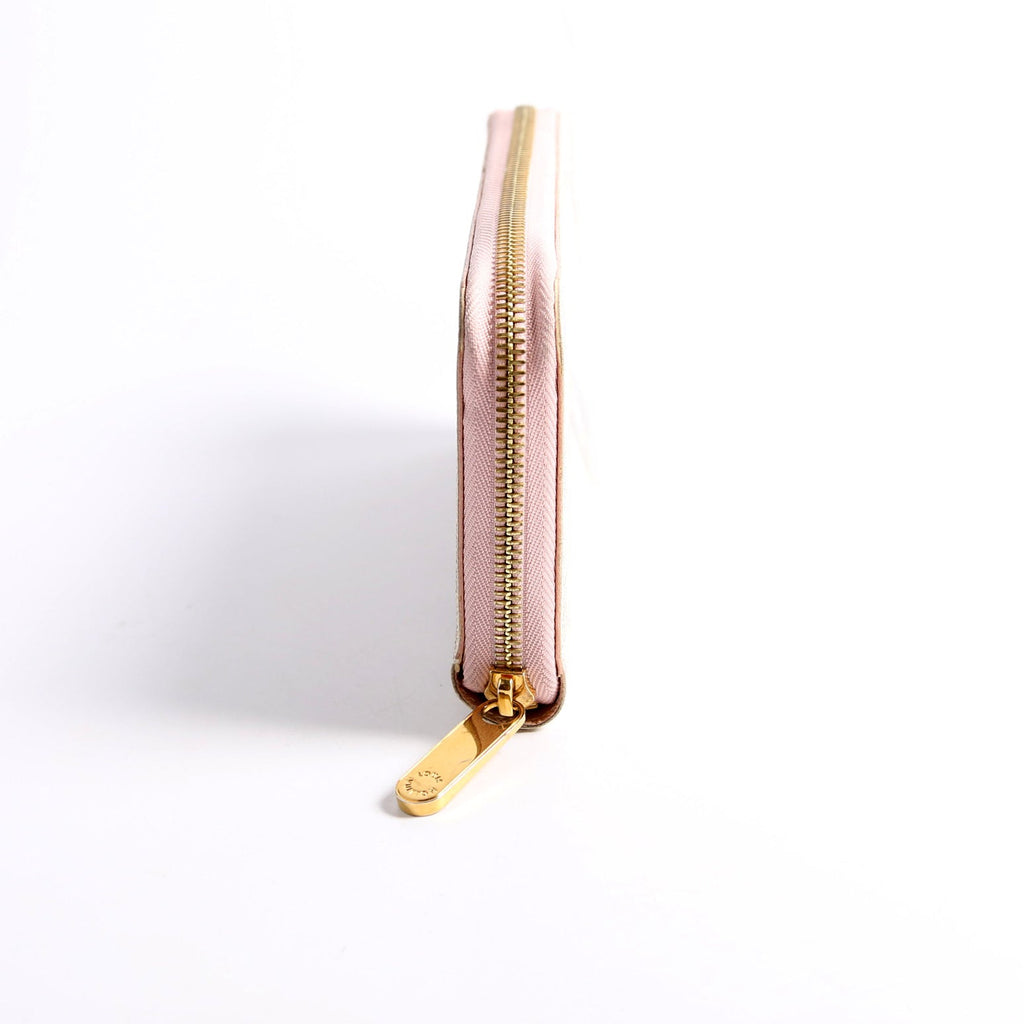 Zippy Wallet Damier Azur Pink