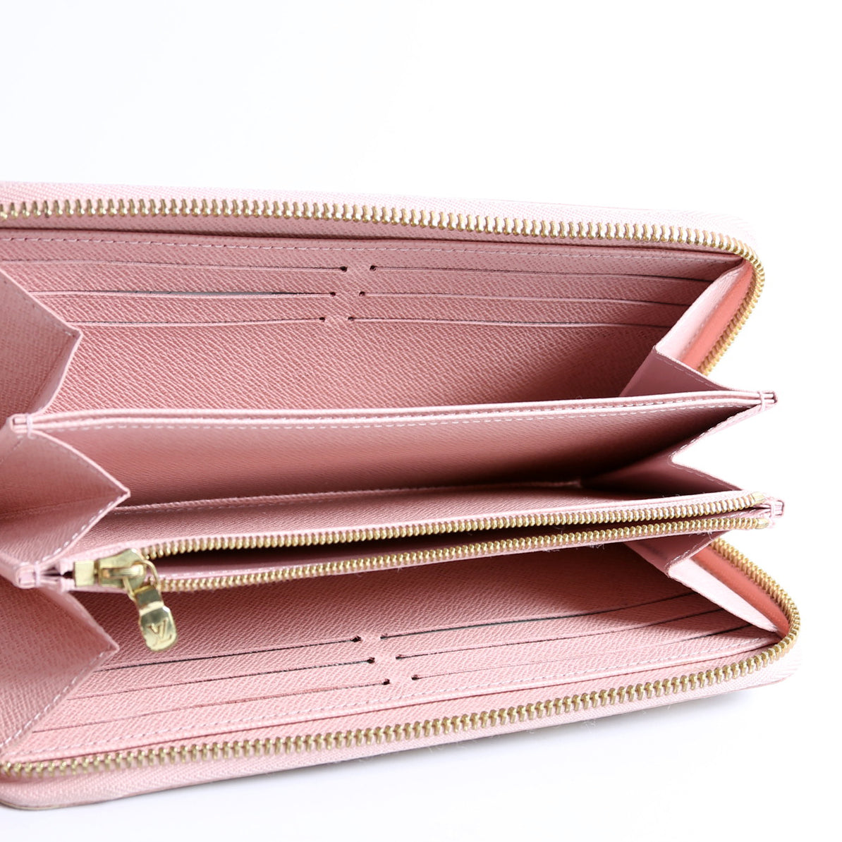Zippy Wallet Damier Azur Pink
