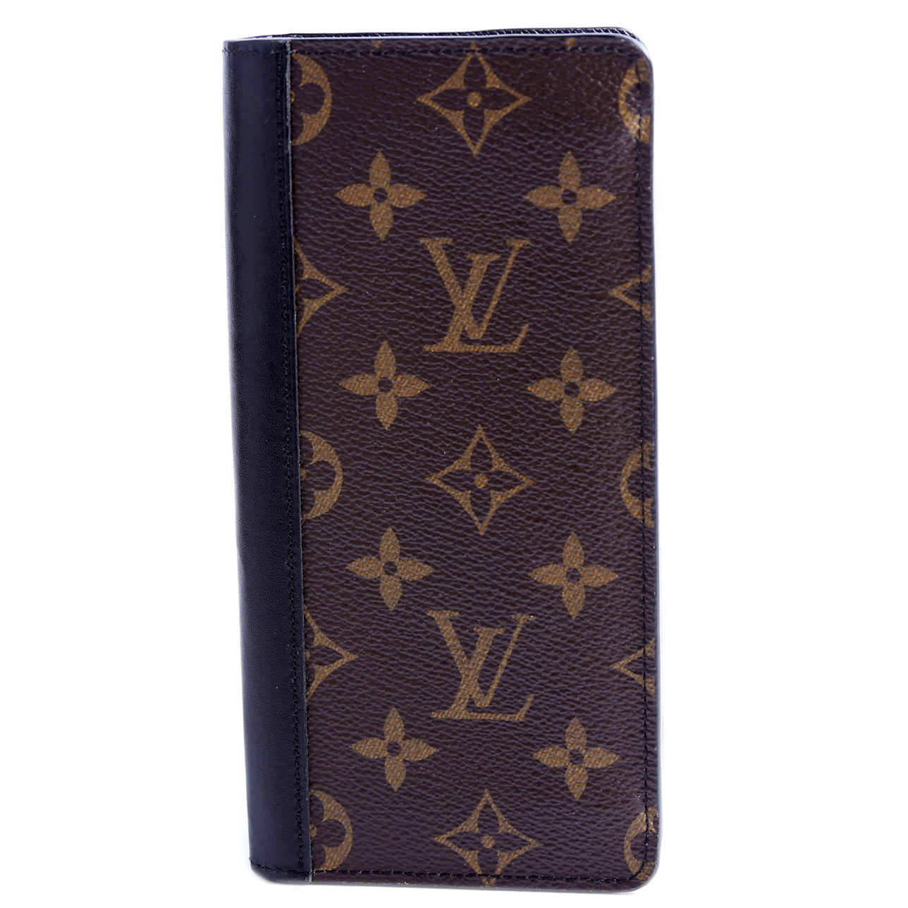 Brazza Wallet Macassar Monogram Black