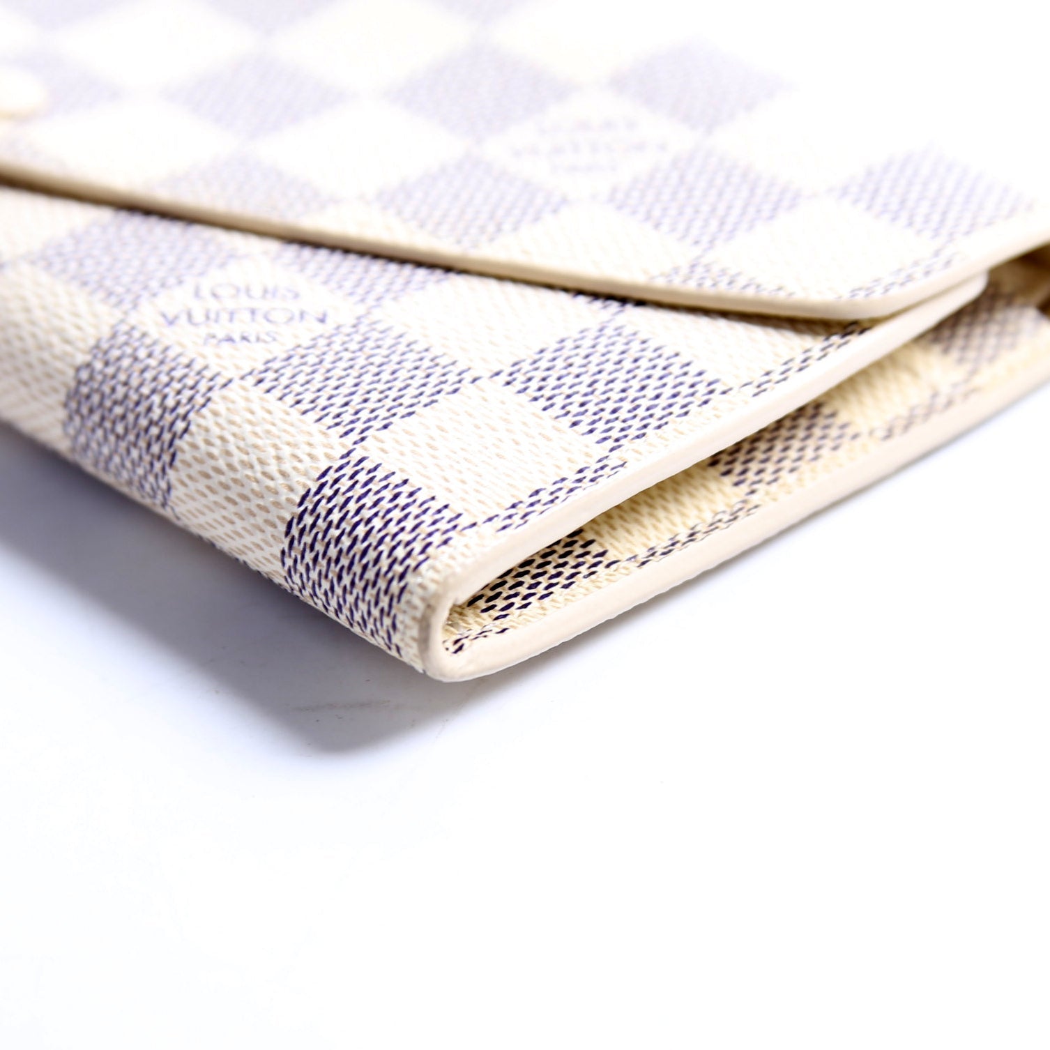 Josephine Wallet Damier Azur