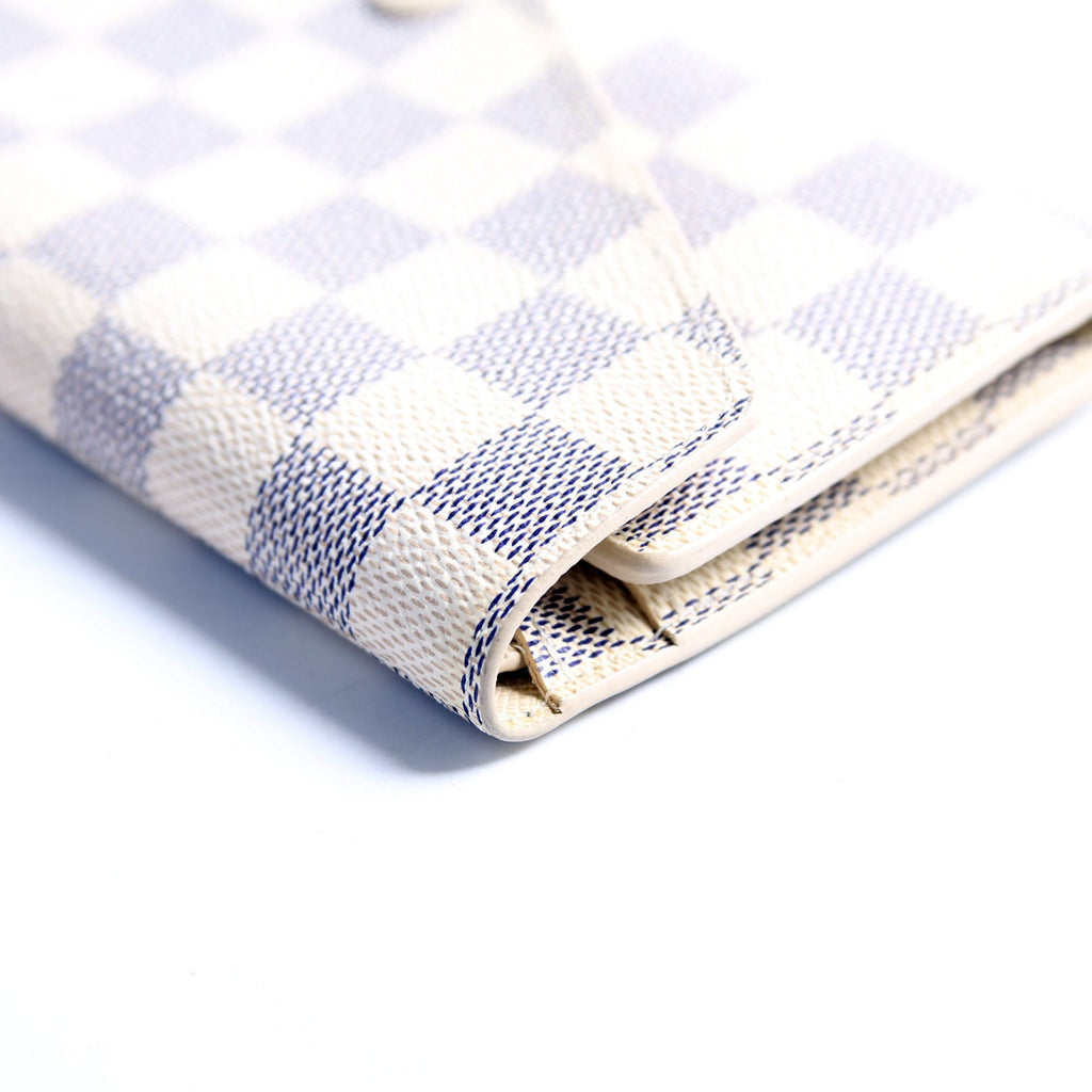 Josephine Wallet Damier Azur