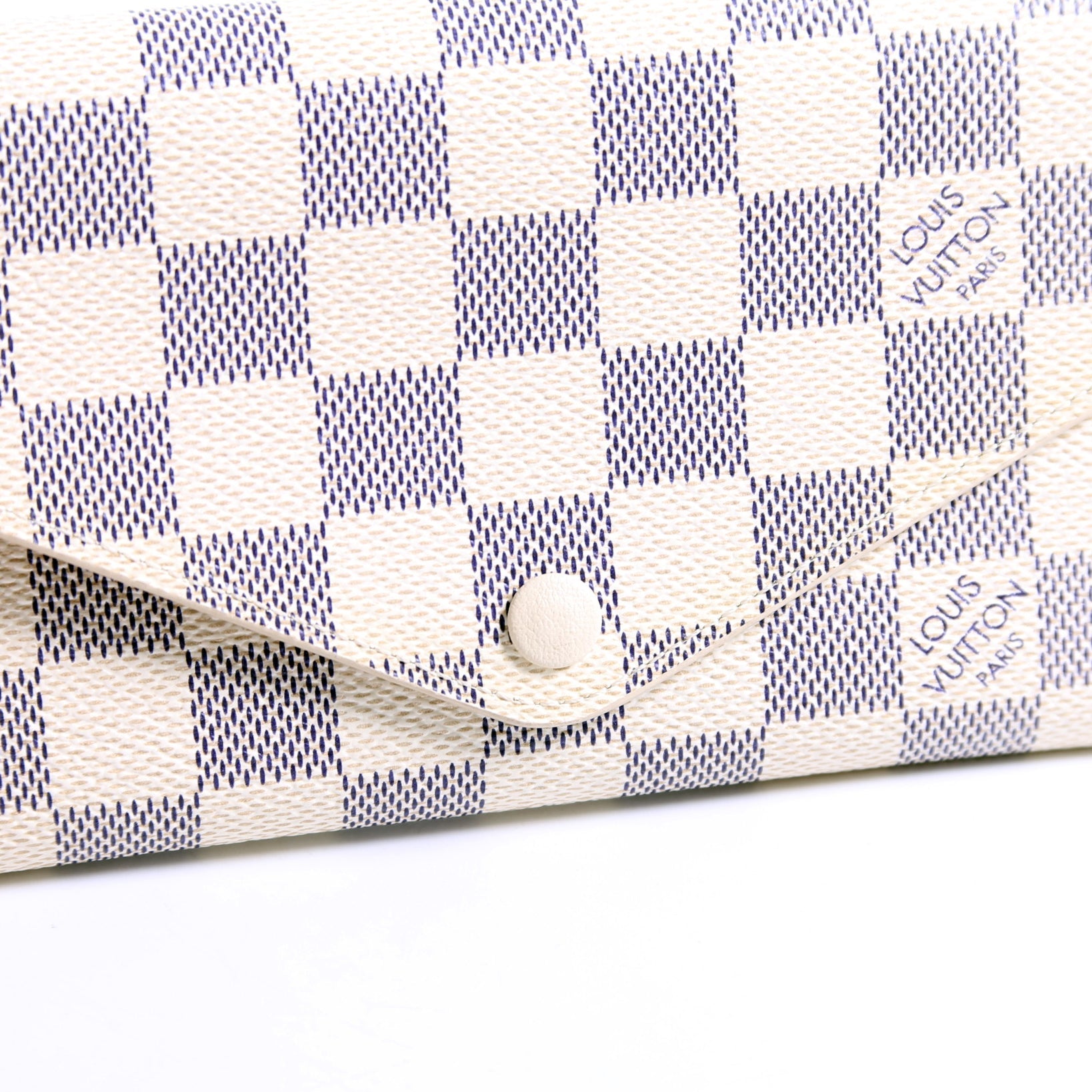 Josephine Wallet Damier Azur