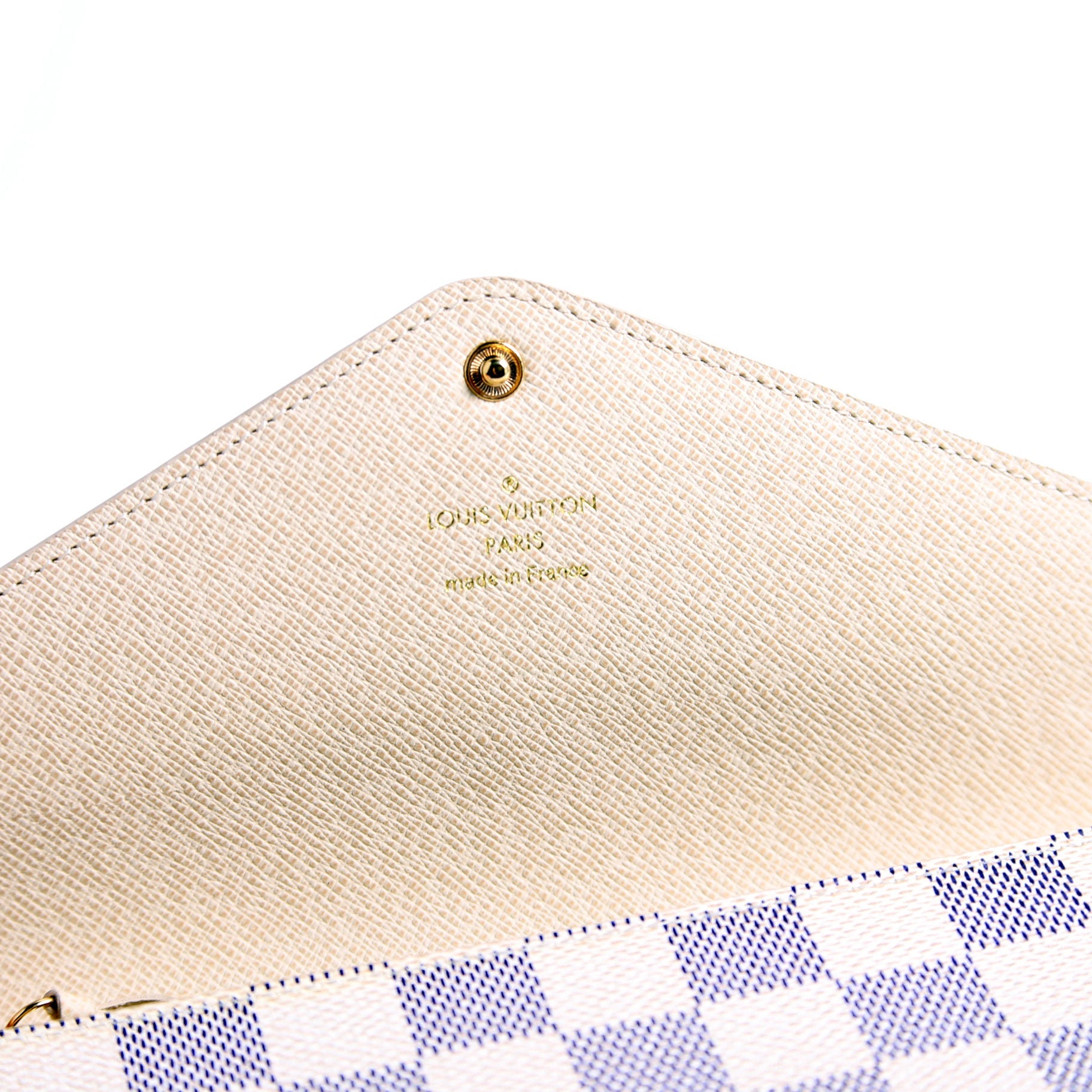 Josephine Wallet Damier Azur