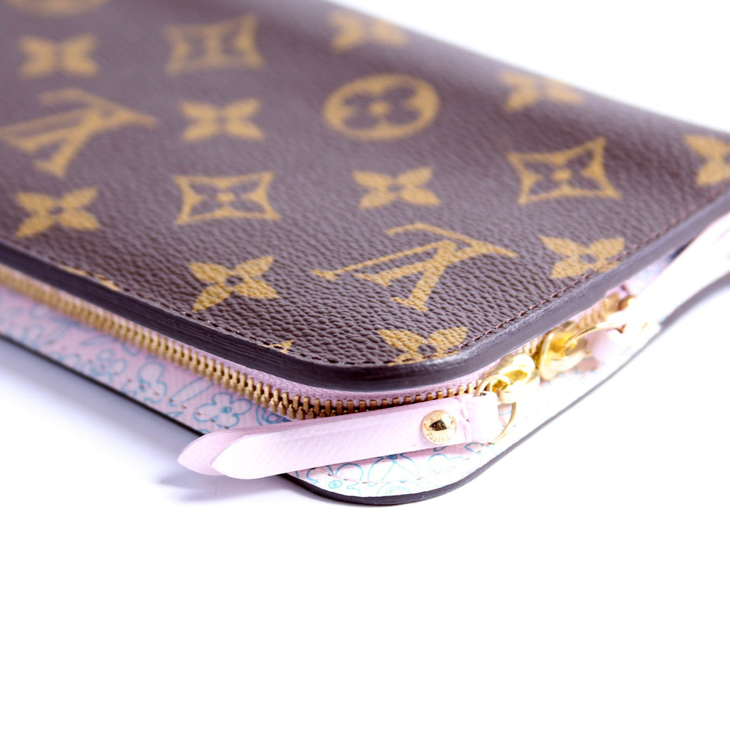 Insolite Wallet Monogram Pink/Blue