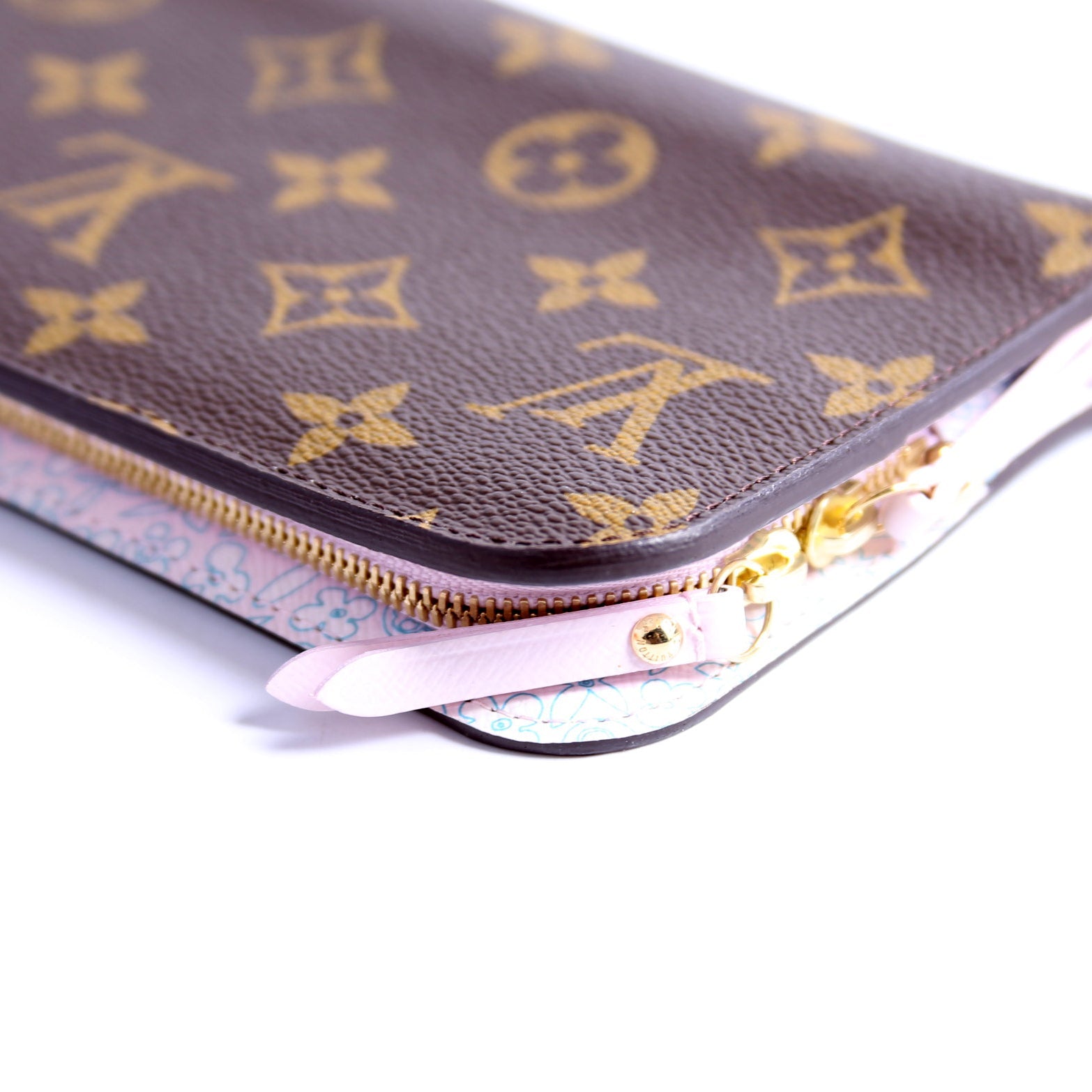 Insolite Wallet Monogram Pink/Blue