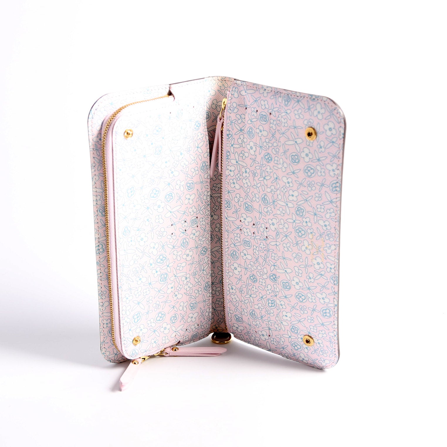 Insolite Wallet Monogram Pink/Blue