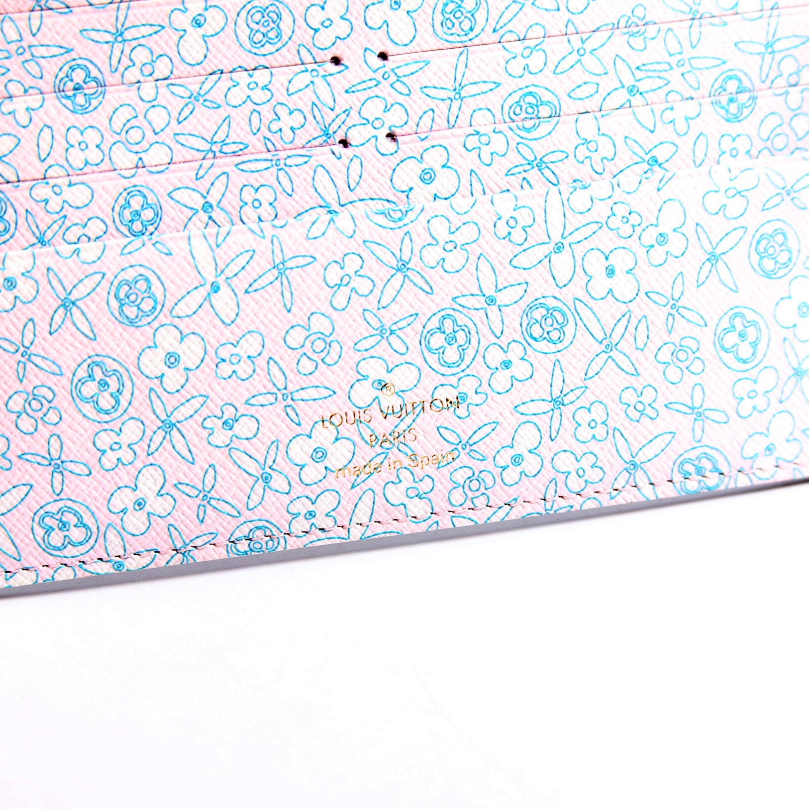 Insolite Wallet Monogram Pink/Blue