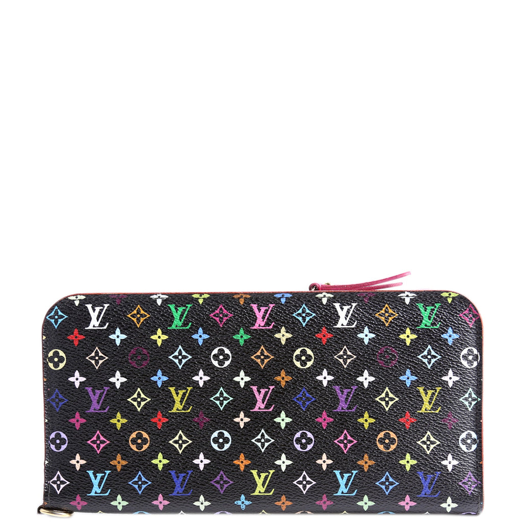 Insolite Wallet Multicolor Monogram Black