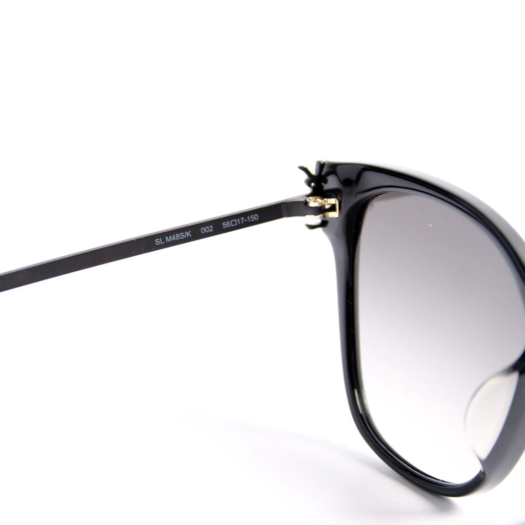 SLM48S/K Square Sunglasses Black
