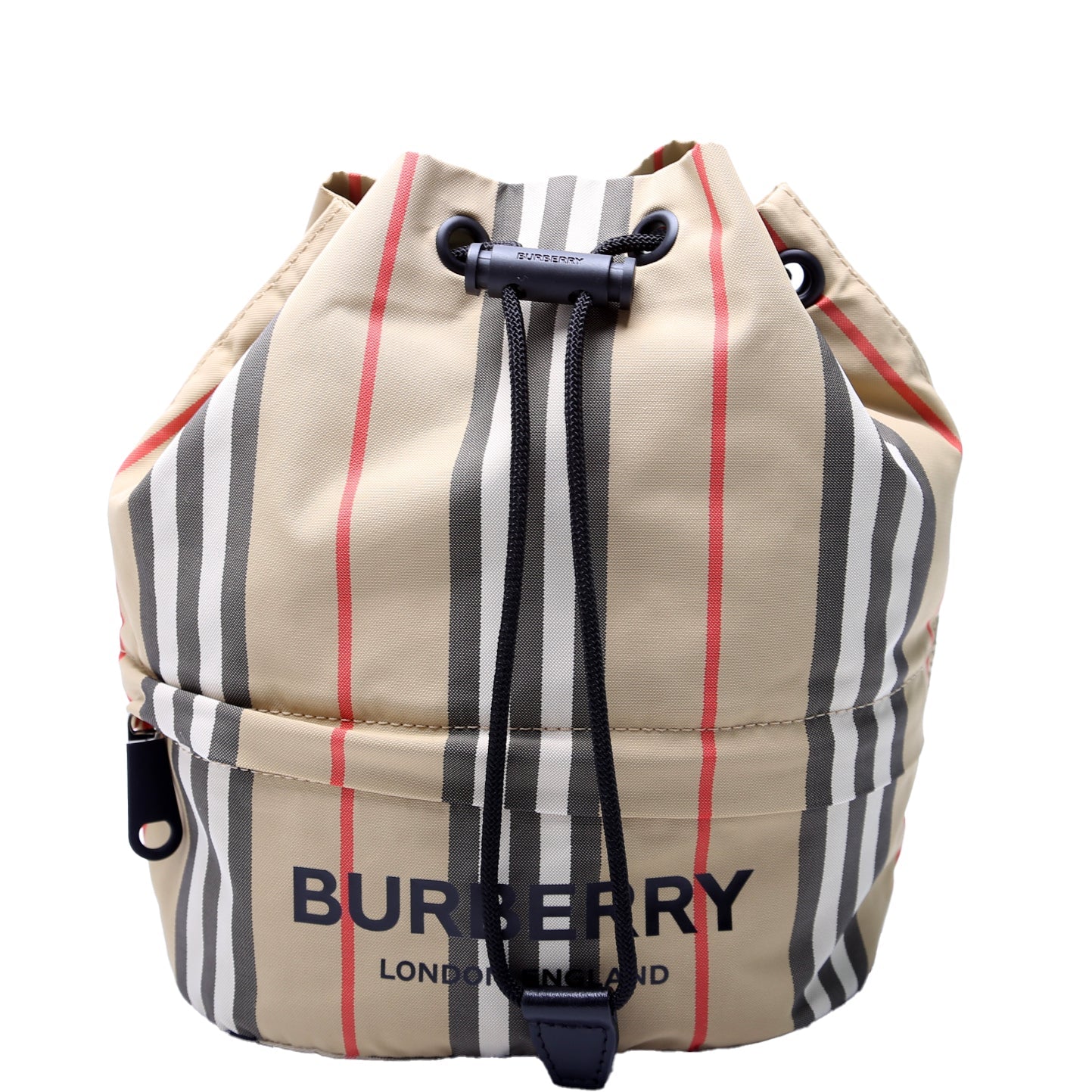 Inon Stripe Nylon Drawcord Pouch