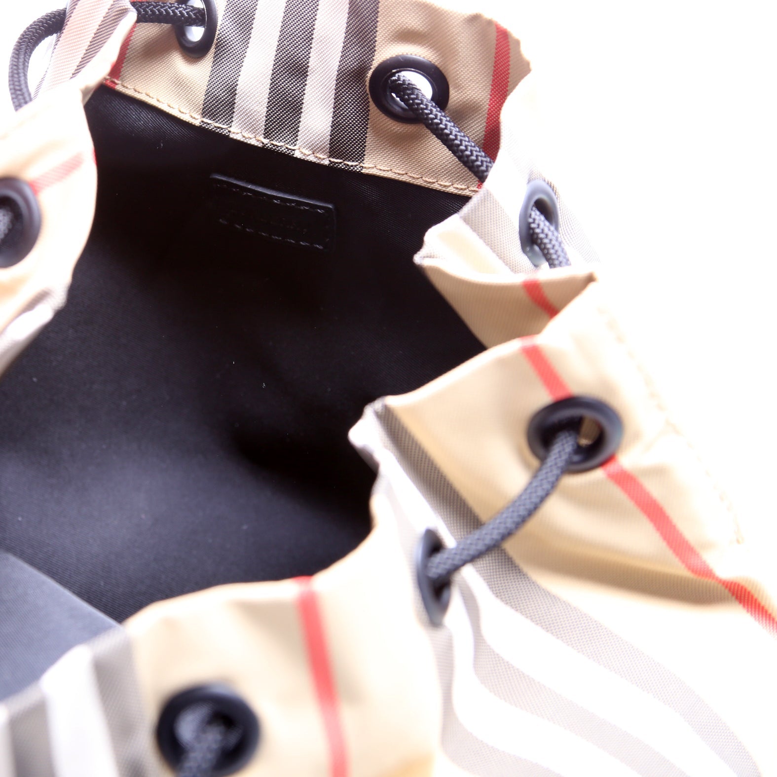 Inon Stripe Nylon Drawcord Pouch