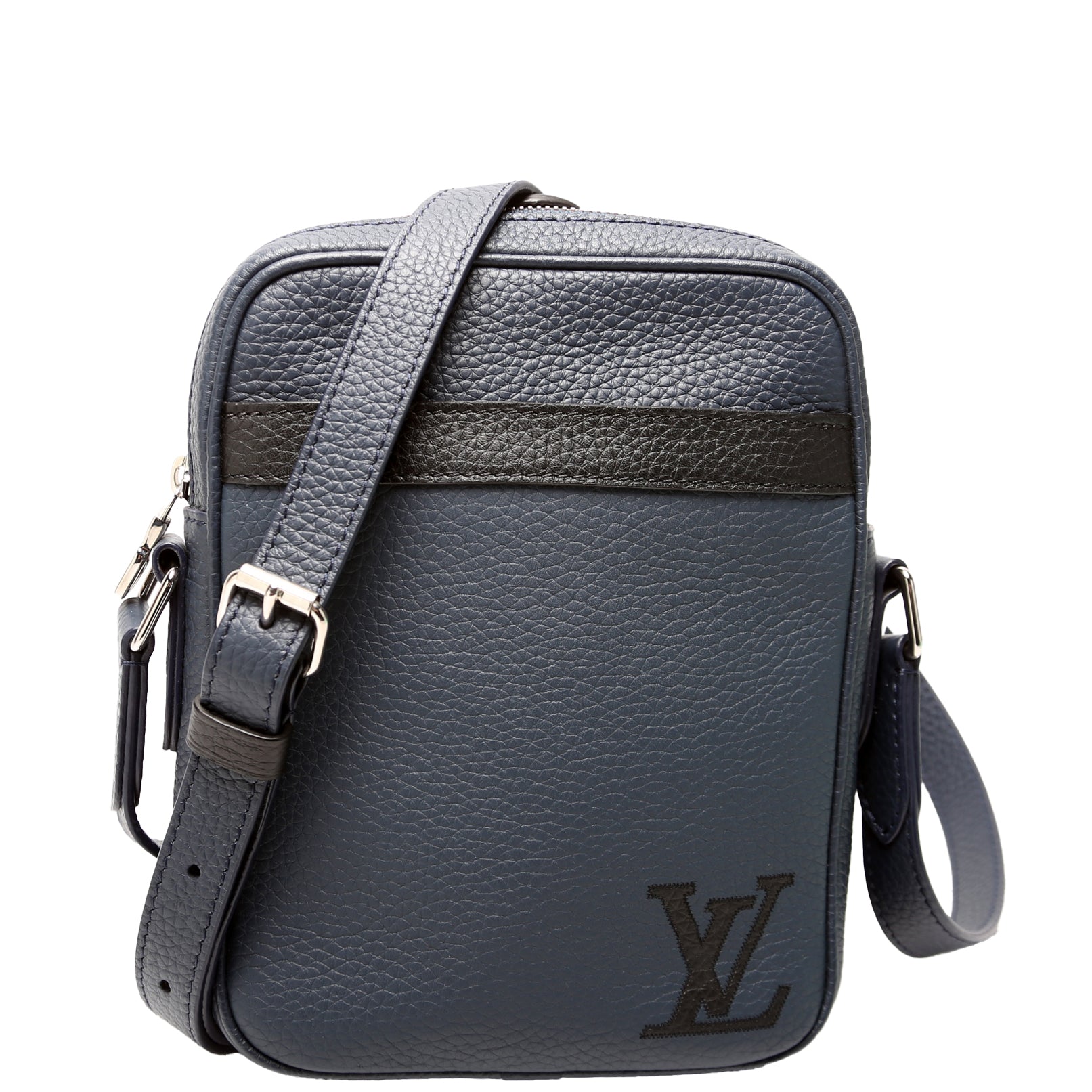 Danube Slim Taurillon Leather Blue