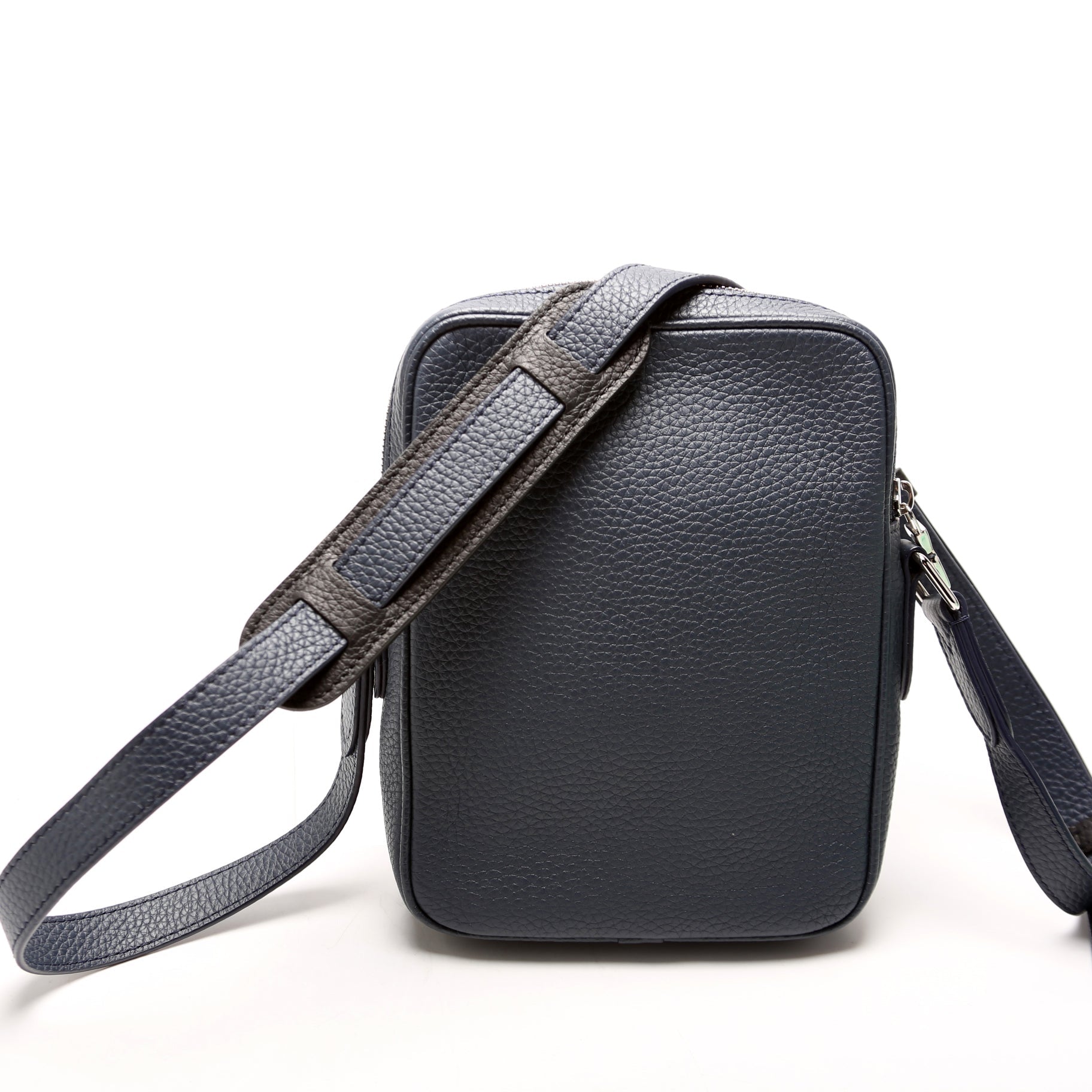 Danube Slim Taurillon Leather Blue
