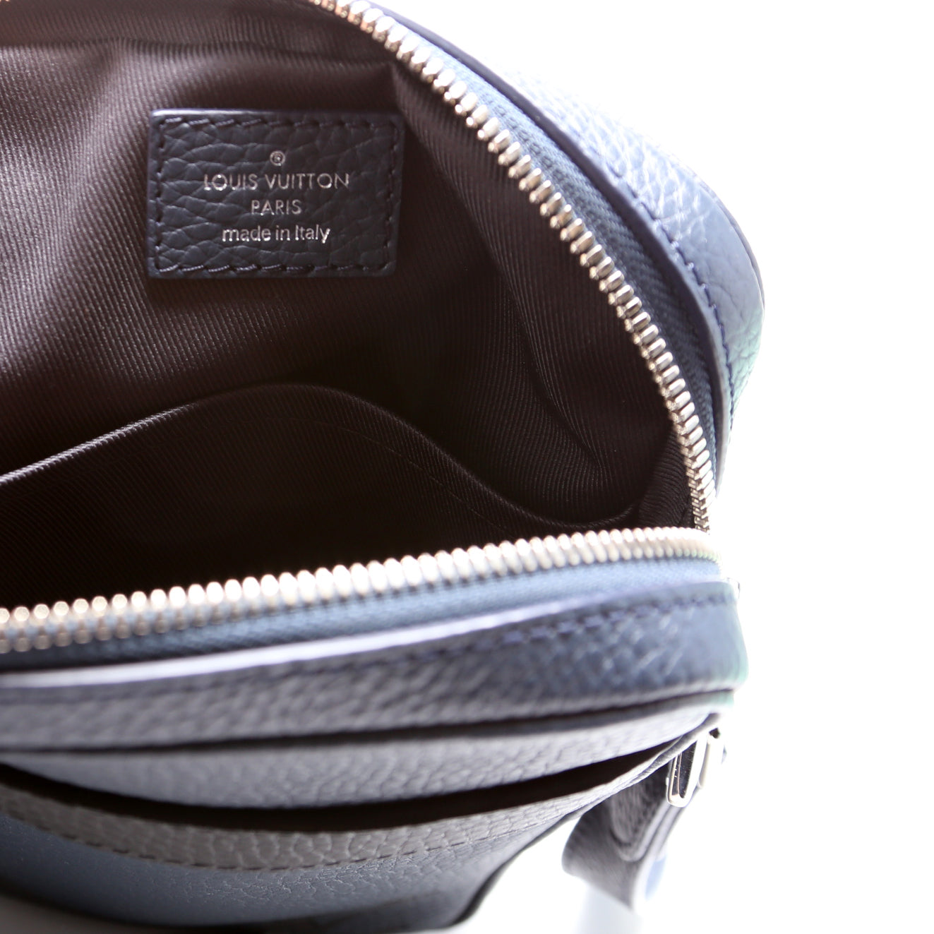 Danube Slim Taurillon Leather Blue