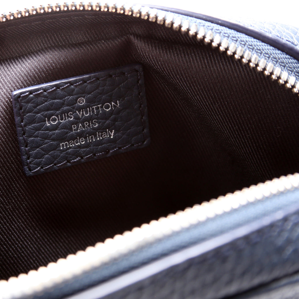 Danube Slim Taurillon Leather Blue