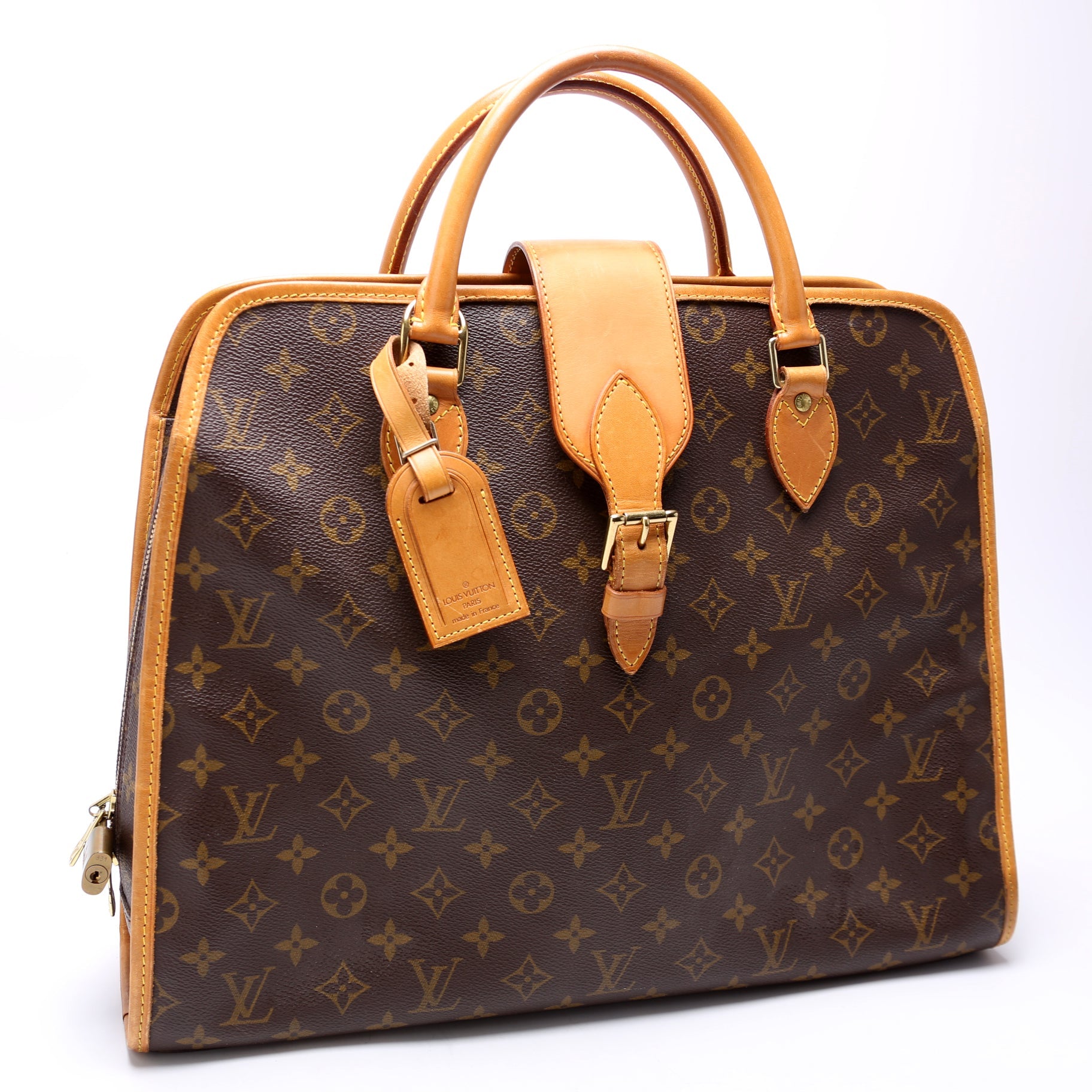 Rivoli Briefcase Monogram Vintage