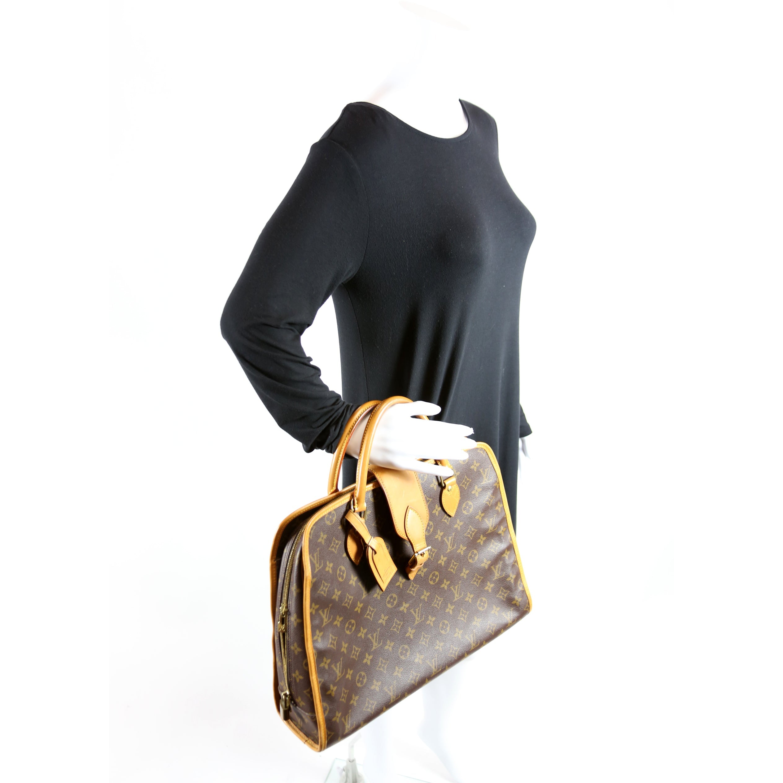 Rivoli Briefcase Monogram Vintage