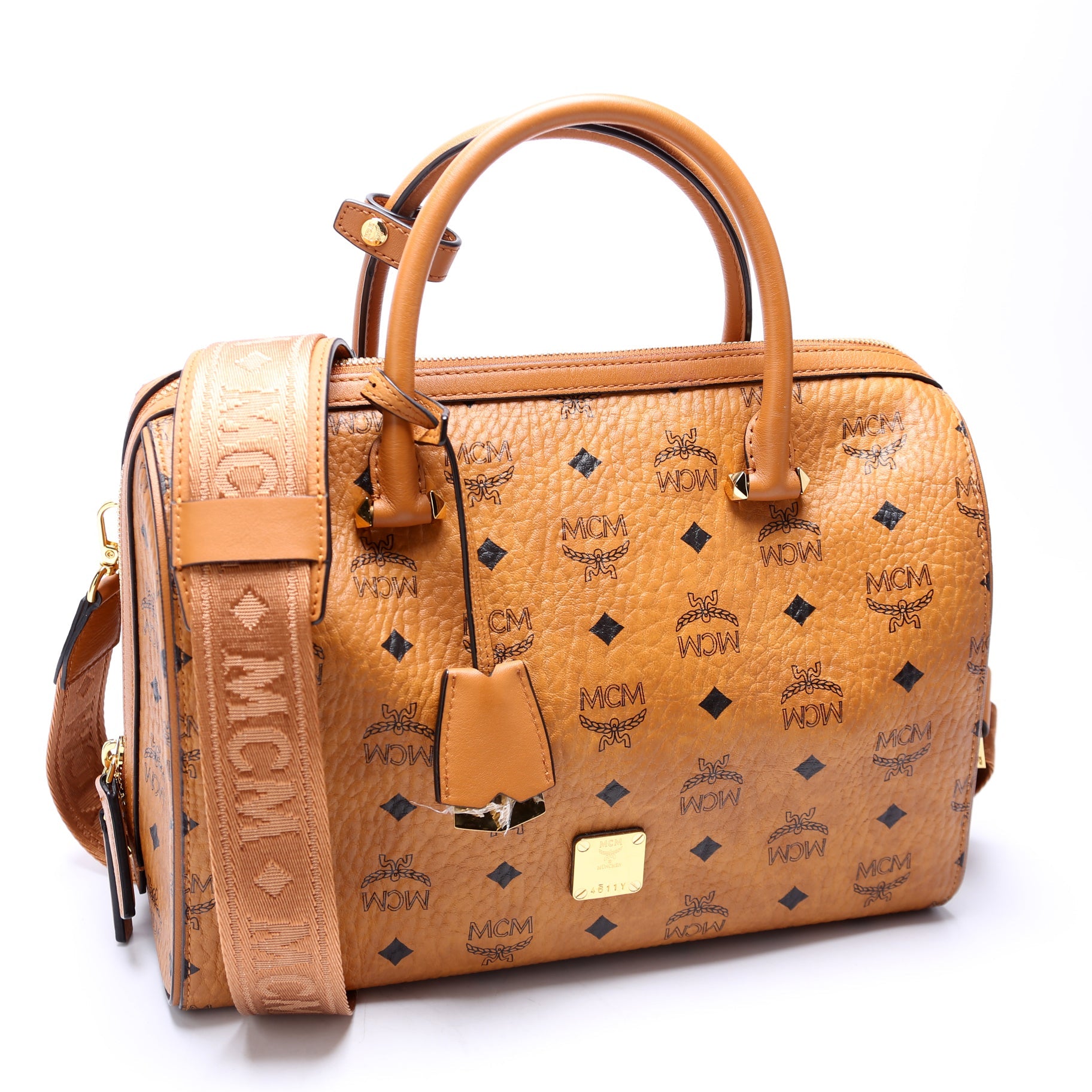 Visetos Medium Essentials Boston Bag