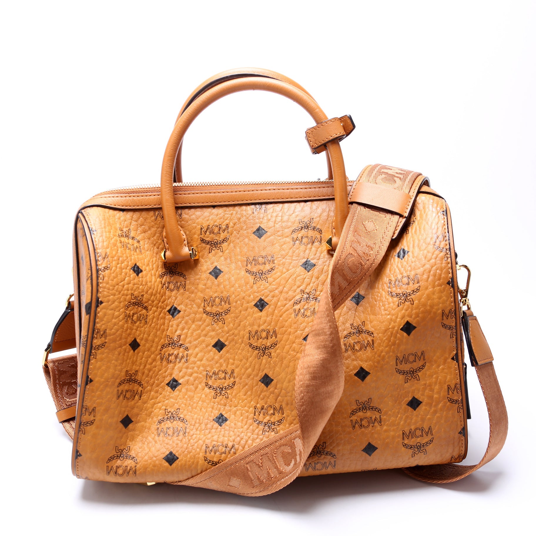 Visetos Medium Essentials Boston Bag