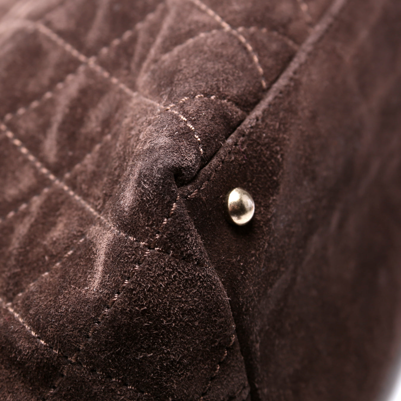 CC Top Handle Suede 7MM Brown