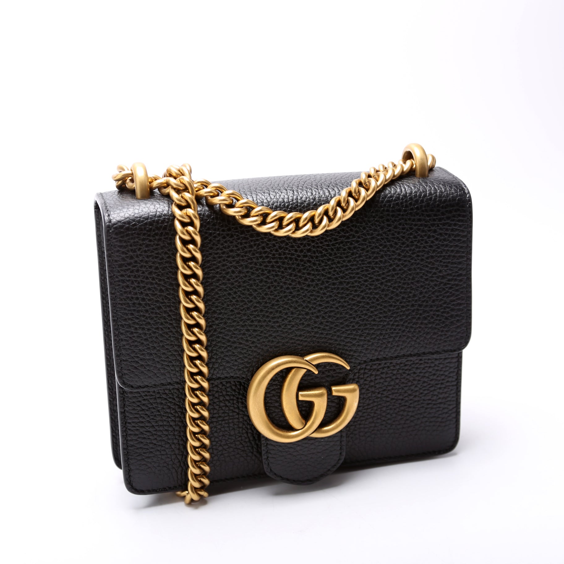 779790 Marmont Chain Small Black