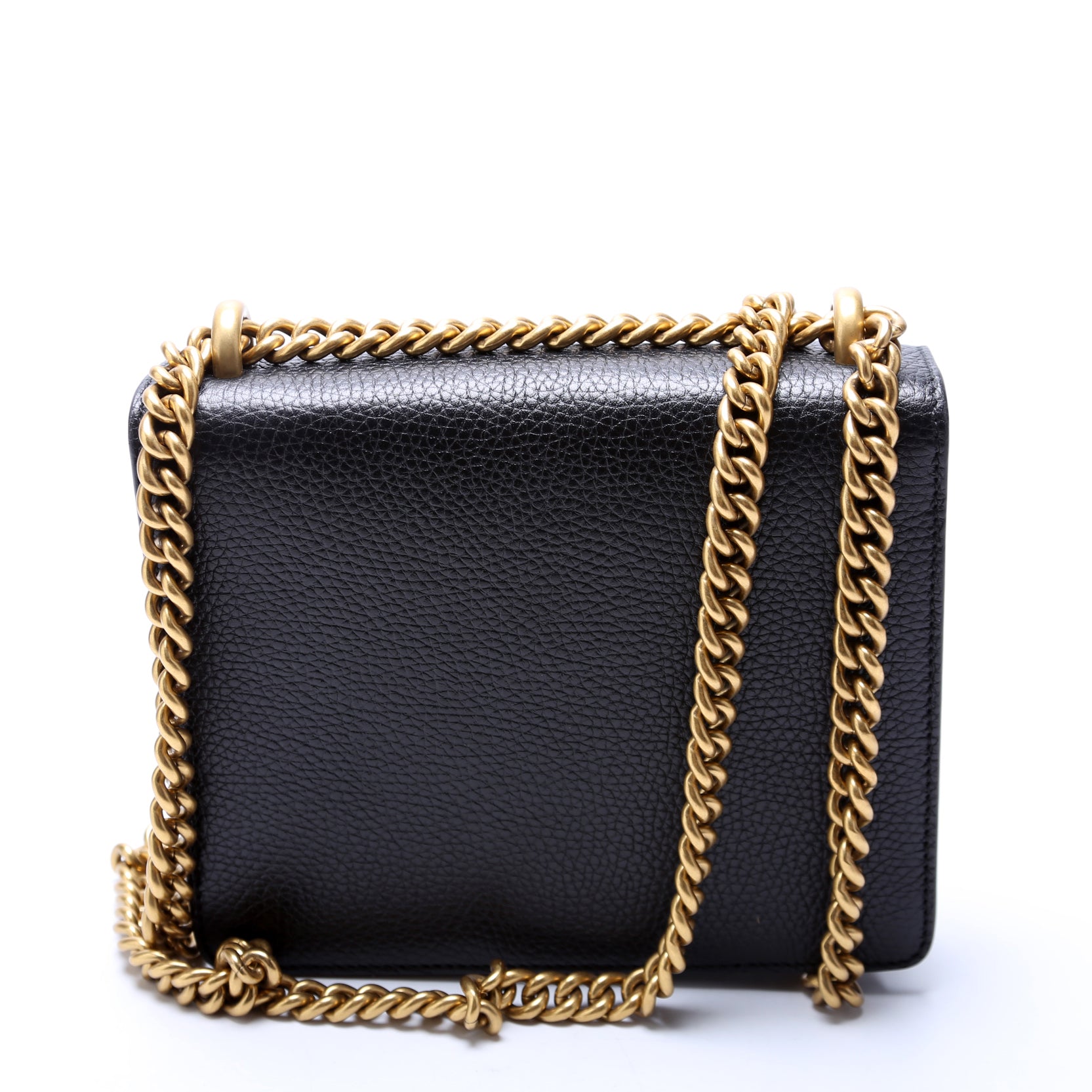 779790 Marmont Chain Small Black