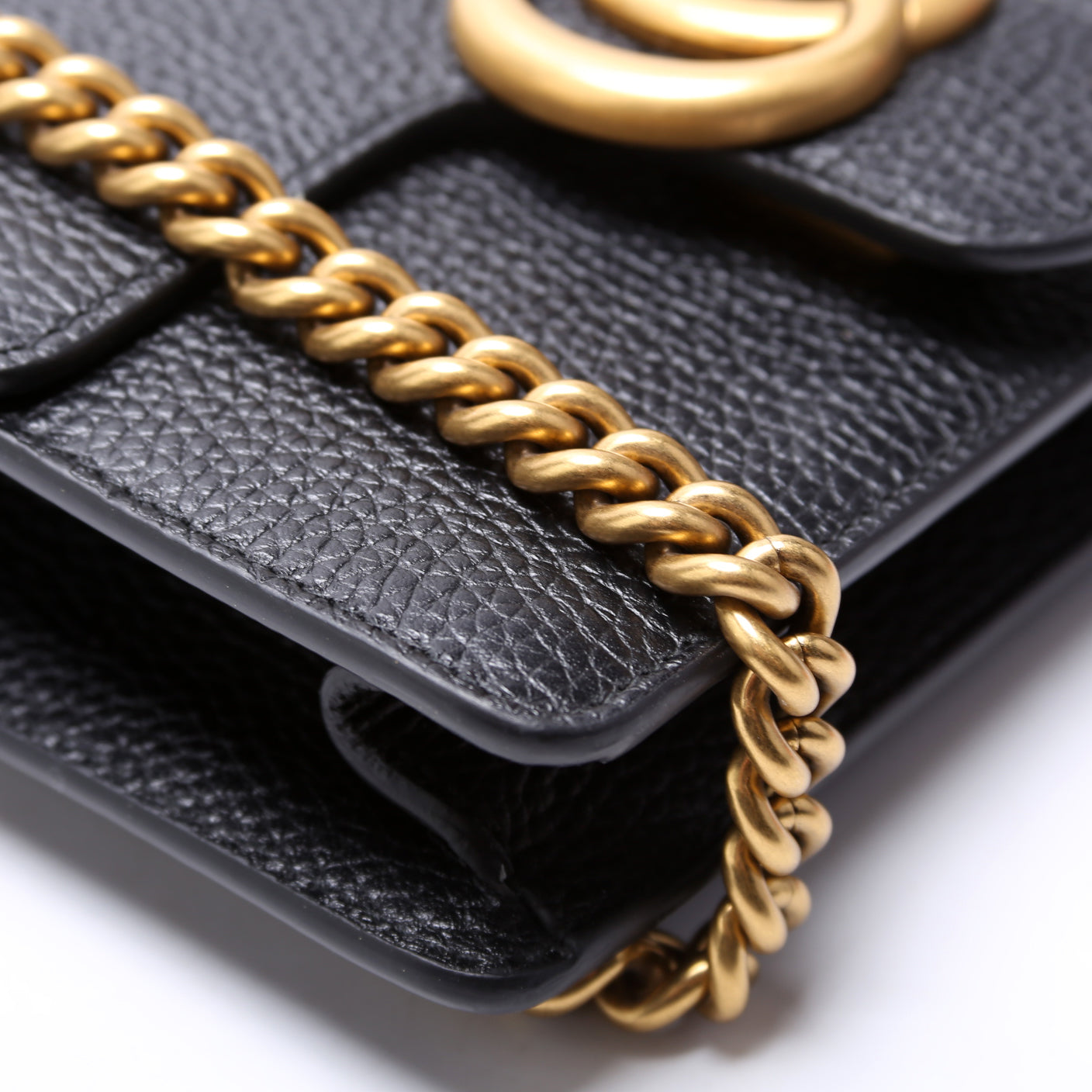 779790 Marmont Chain Small Black
