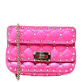 Rockstud Spike Bag Mini Pink