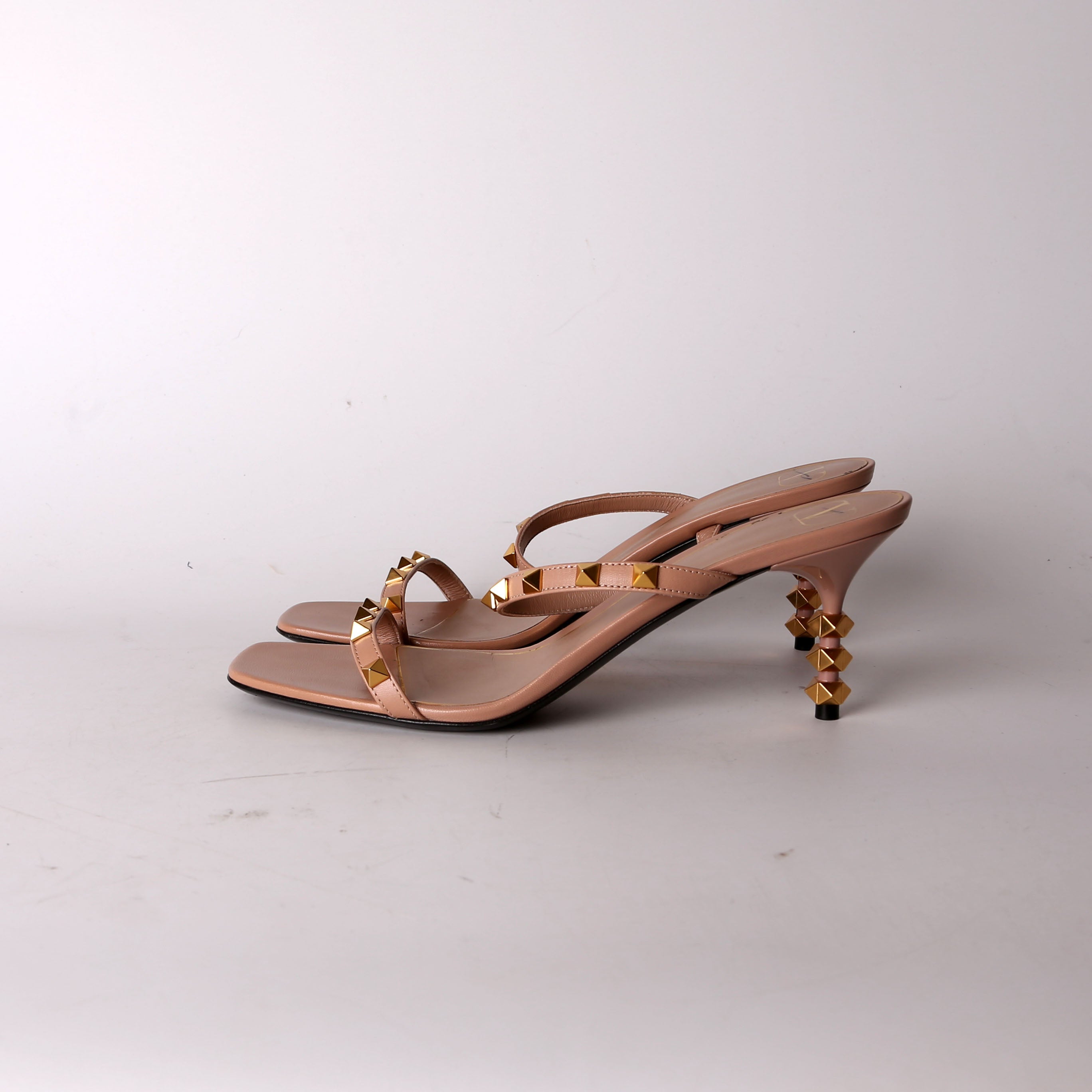 Rockstud Caged Sandals Size 38.5