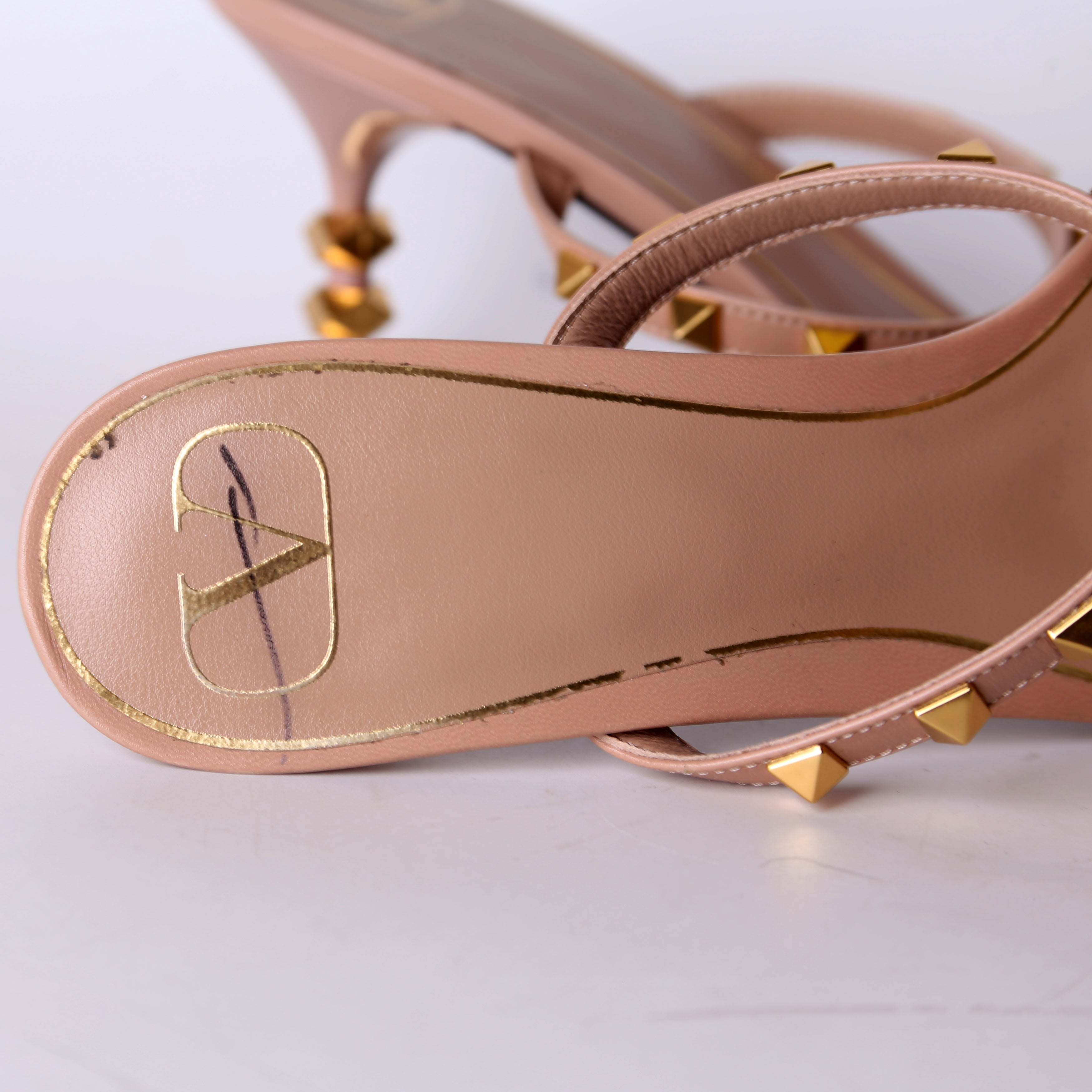 Rockstud Caged Sandals Size 38.5