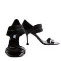 Patent Leather Logo Strap Heels Size 37.5