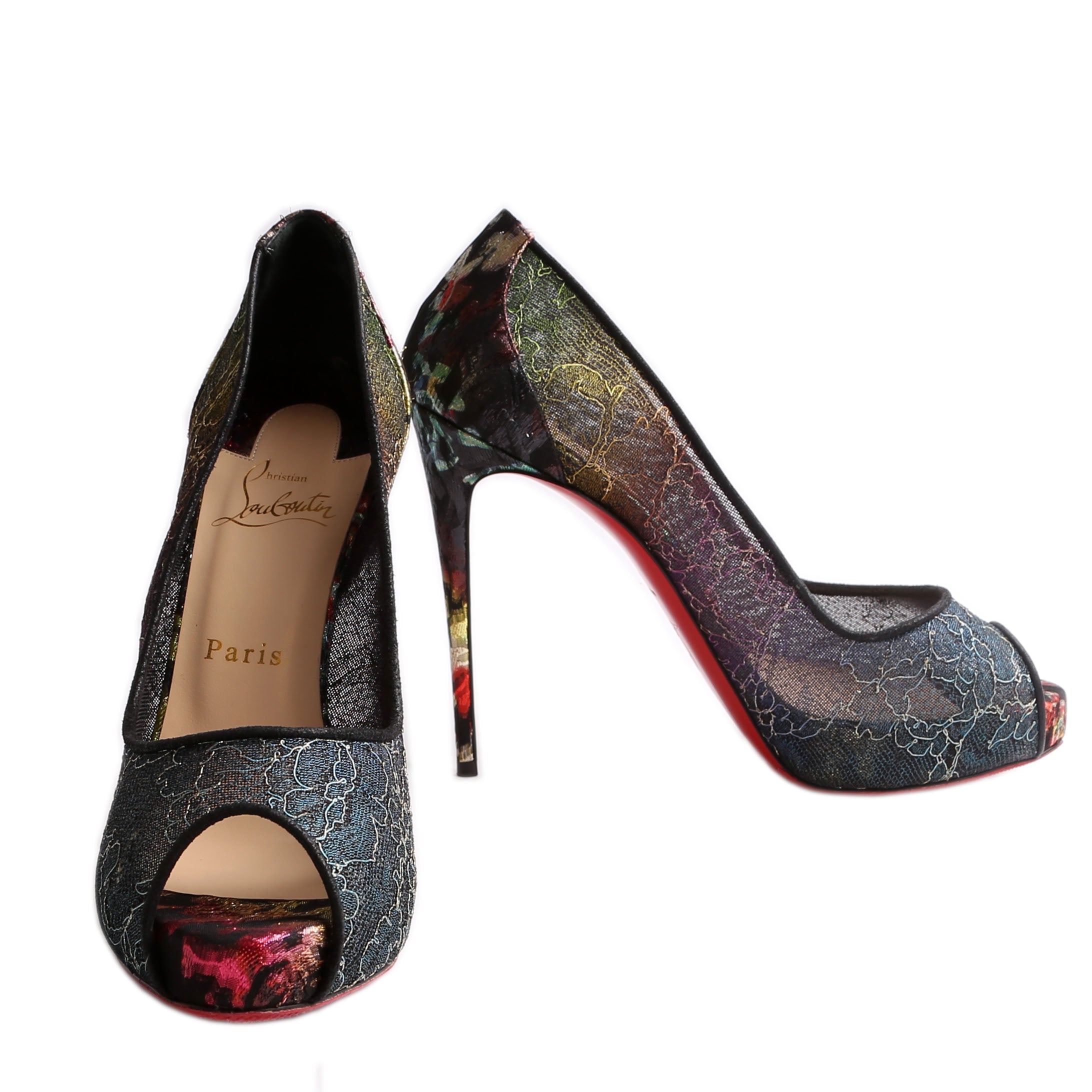 Very Lace 120 Peep Toe Size 38