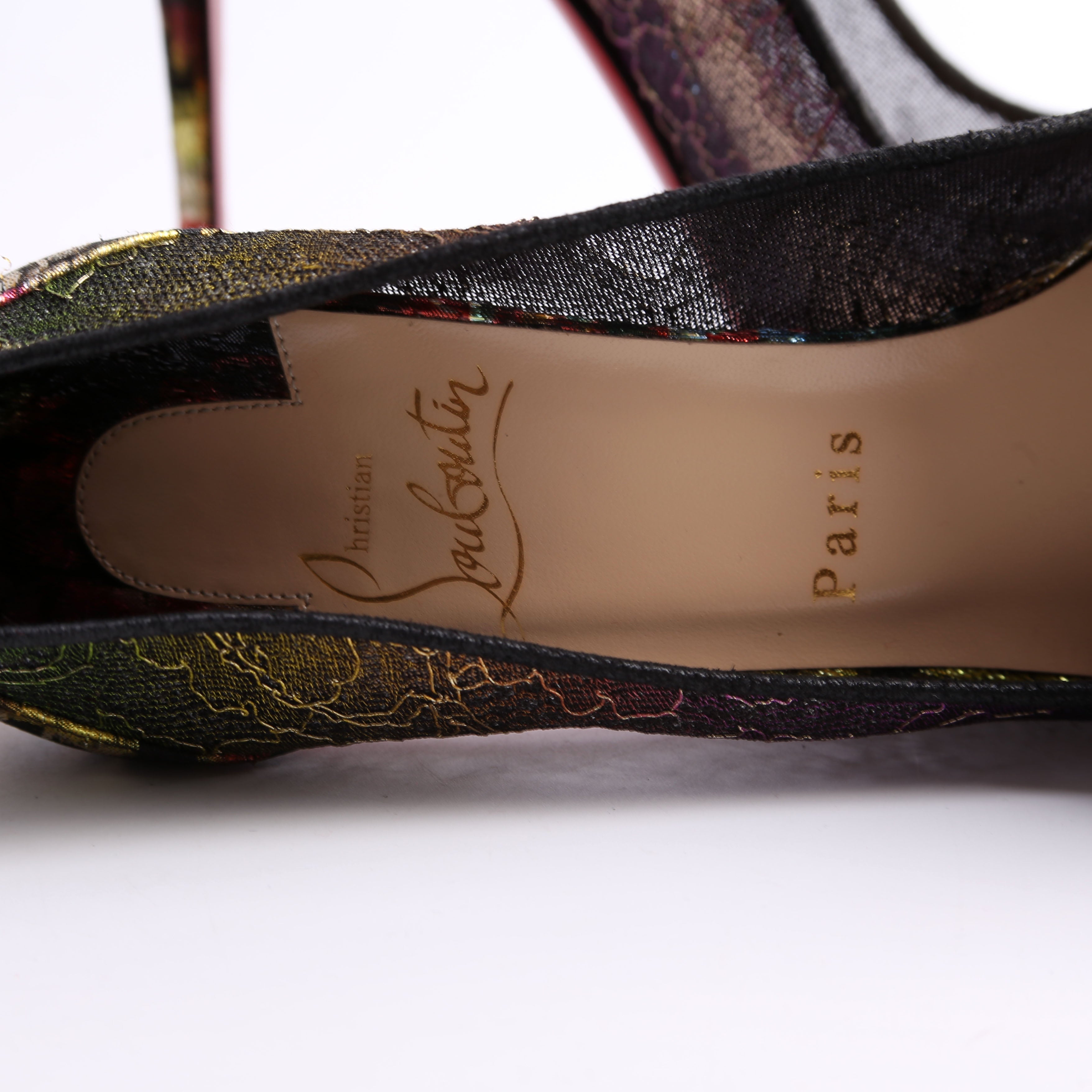 Very Lace 120 Peep Toe Size 38