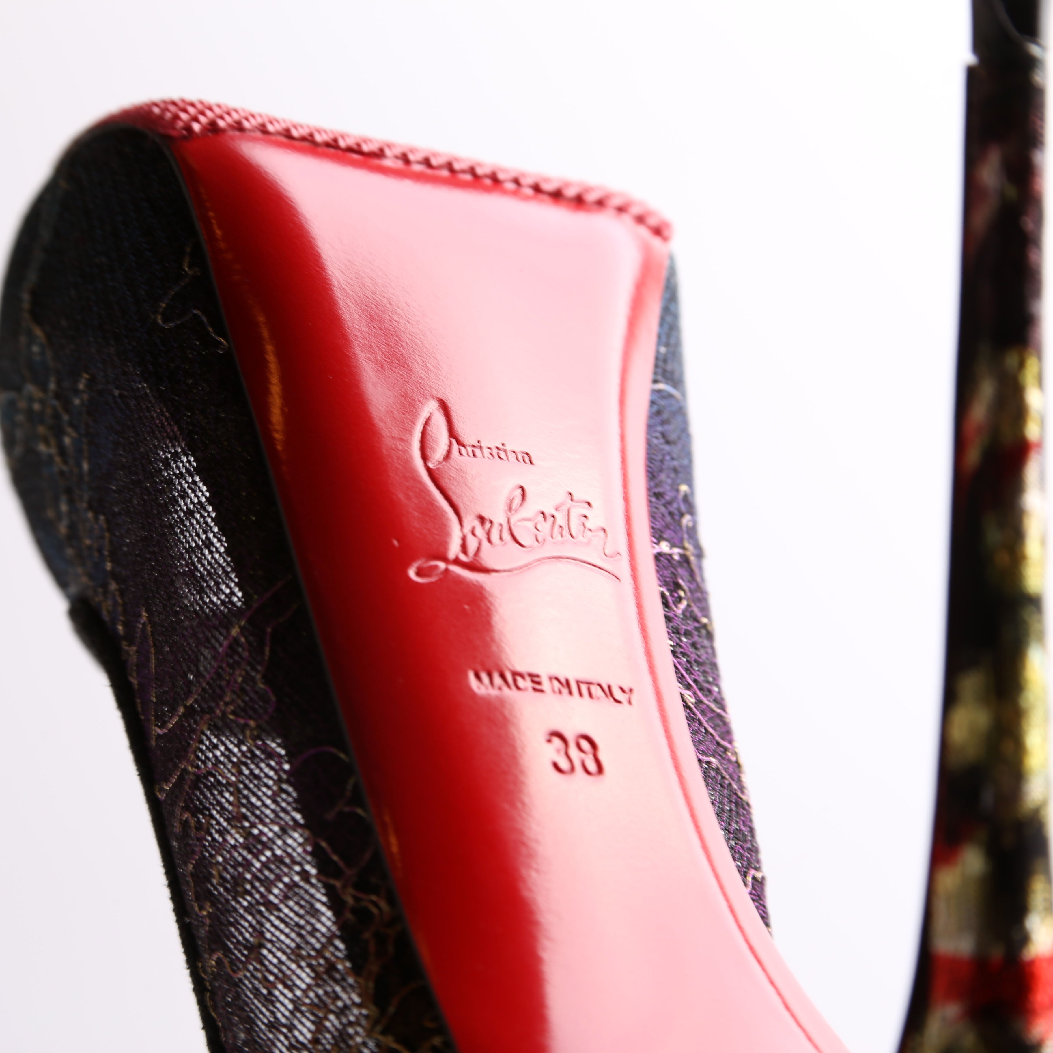 Very Lace 120 Peep Toe Size 38