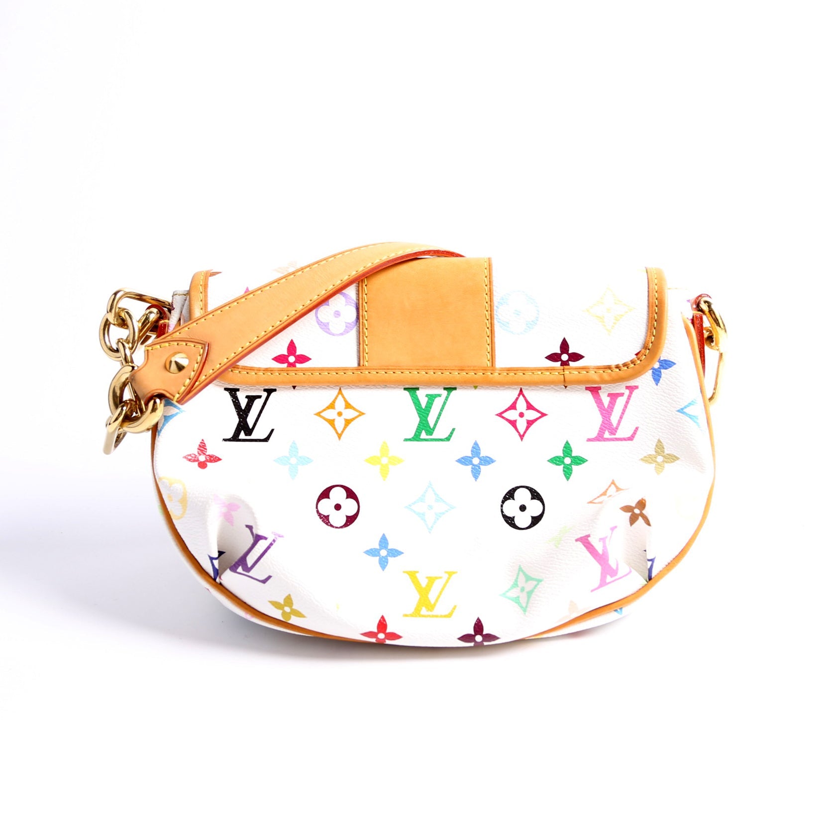 Patti Multicolor Monogram White