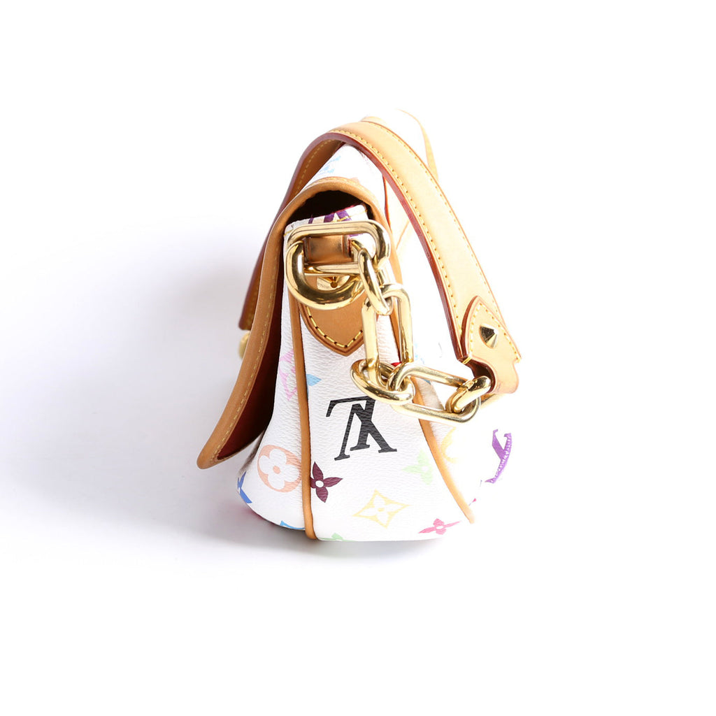 Patti Multicolor Monogram White