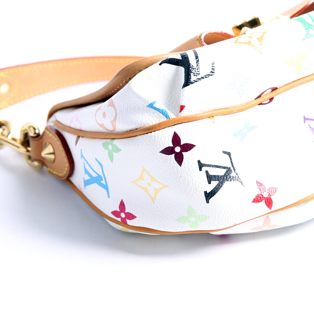 Patti Multicolor Monogram White