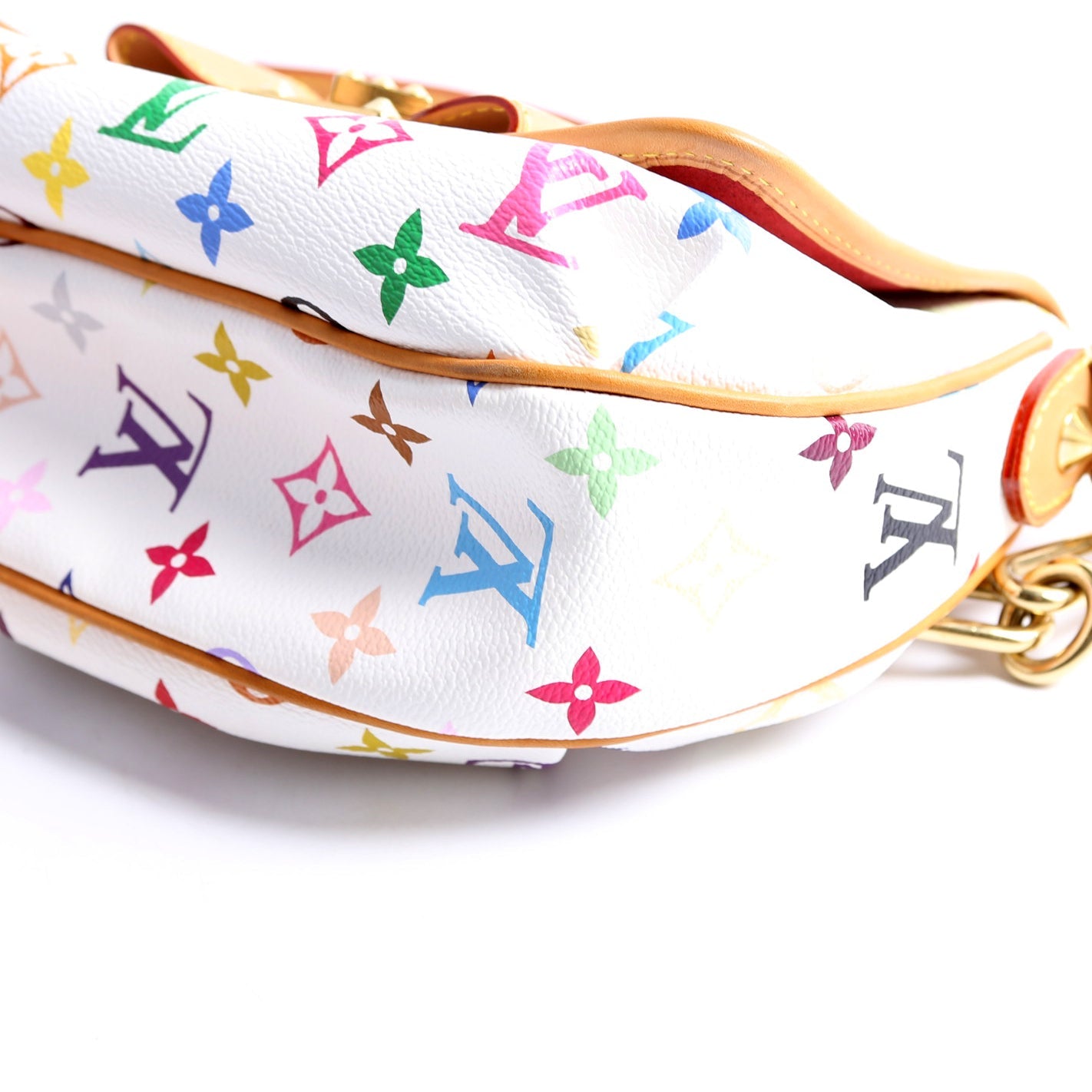 Patti Multicolor Monogram White