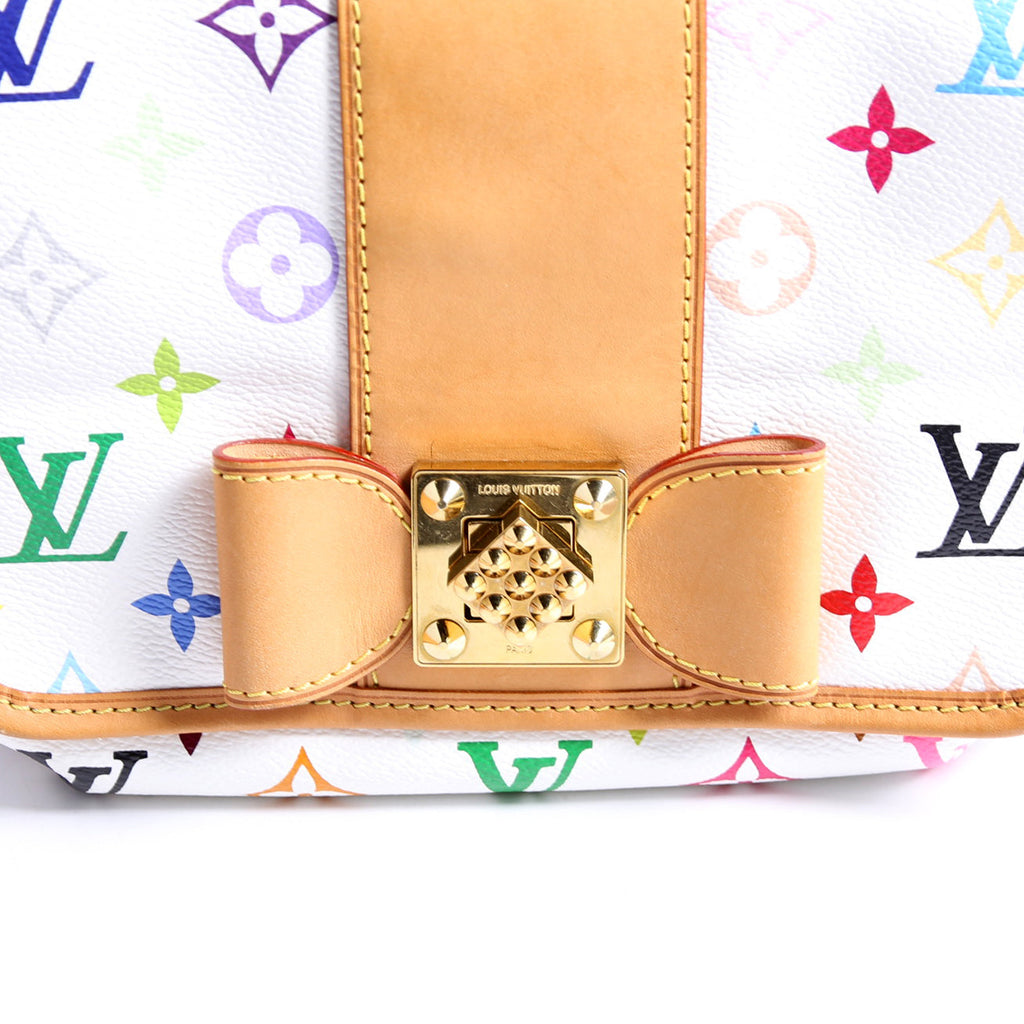 Patti Multicolor Monogram White