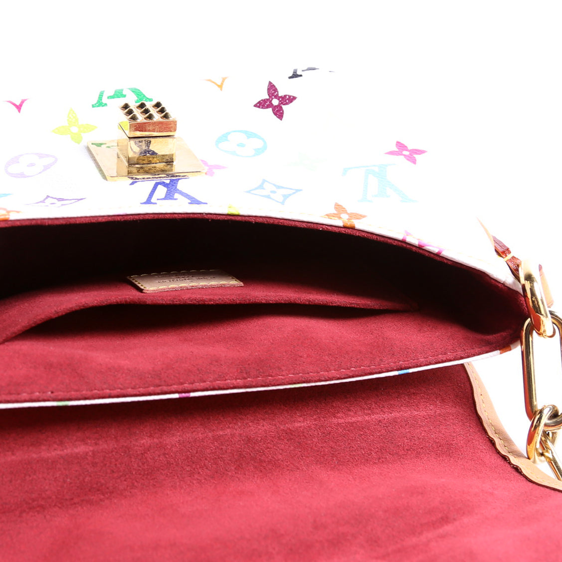 Patti Multicolor Monogram White