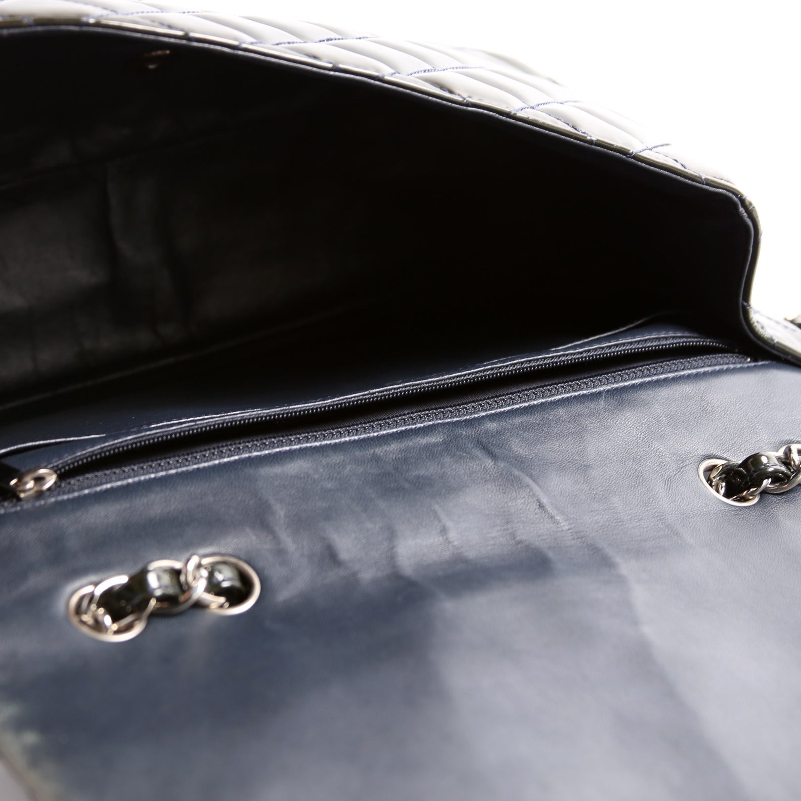 Classic Flap Jumbo Patent 13M Green
