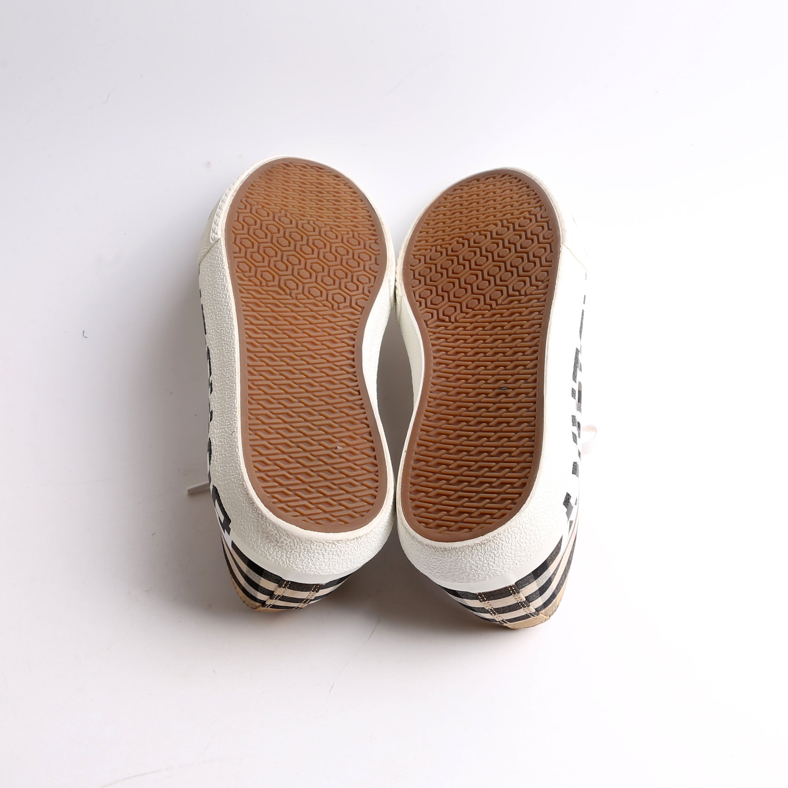Larkhall Logo Vintage Check Sneakers Size 40.5