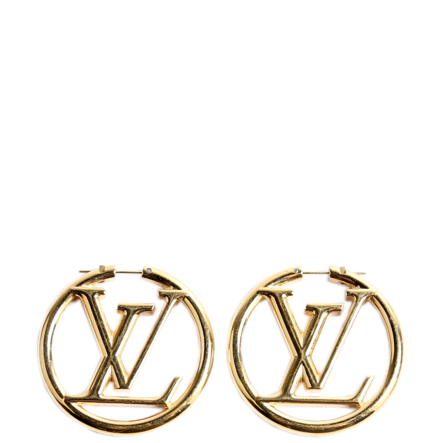 Louise Hoop GM Earrings Gold