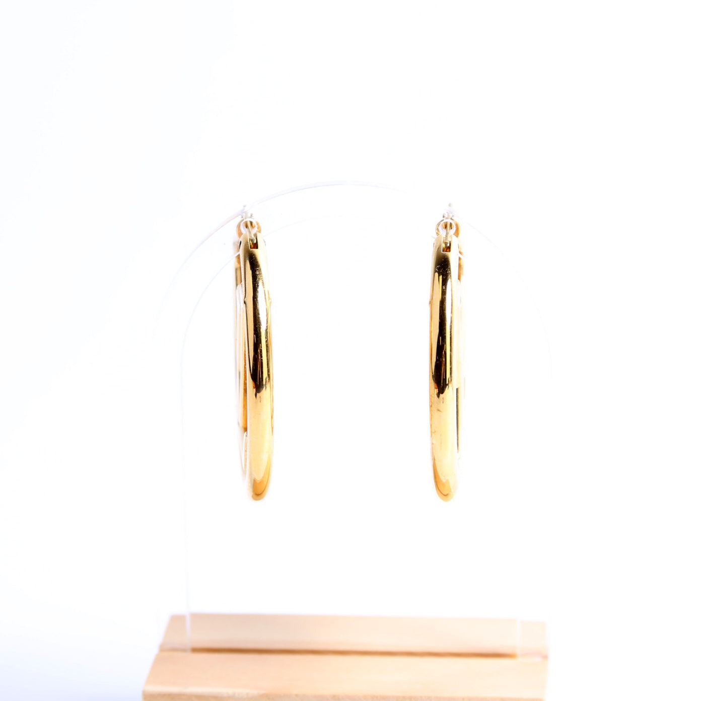 Louise Hoop GM Earrings Gold