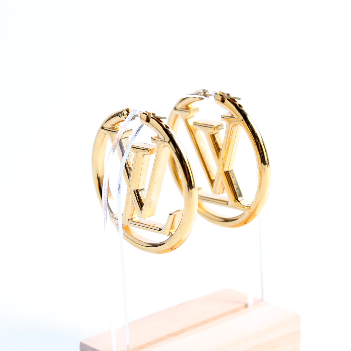 Louise Hoop GM Earrings Gold