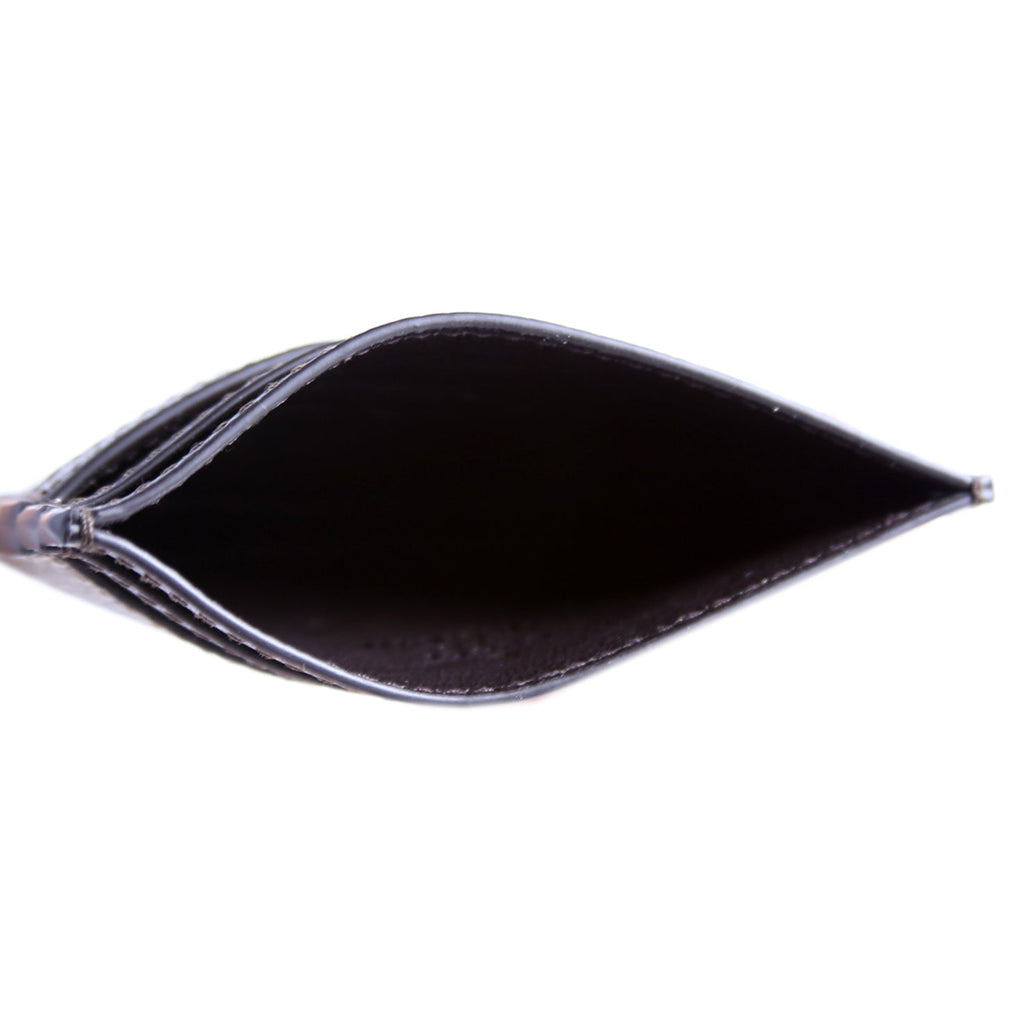 523159 Ophidia GG Card Case Brown