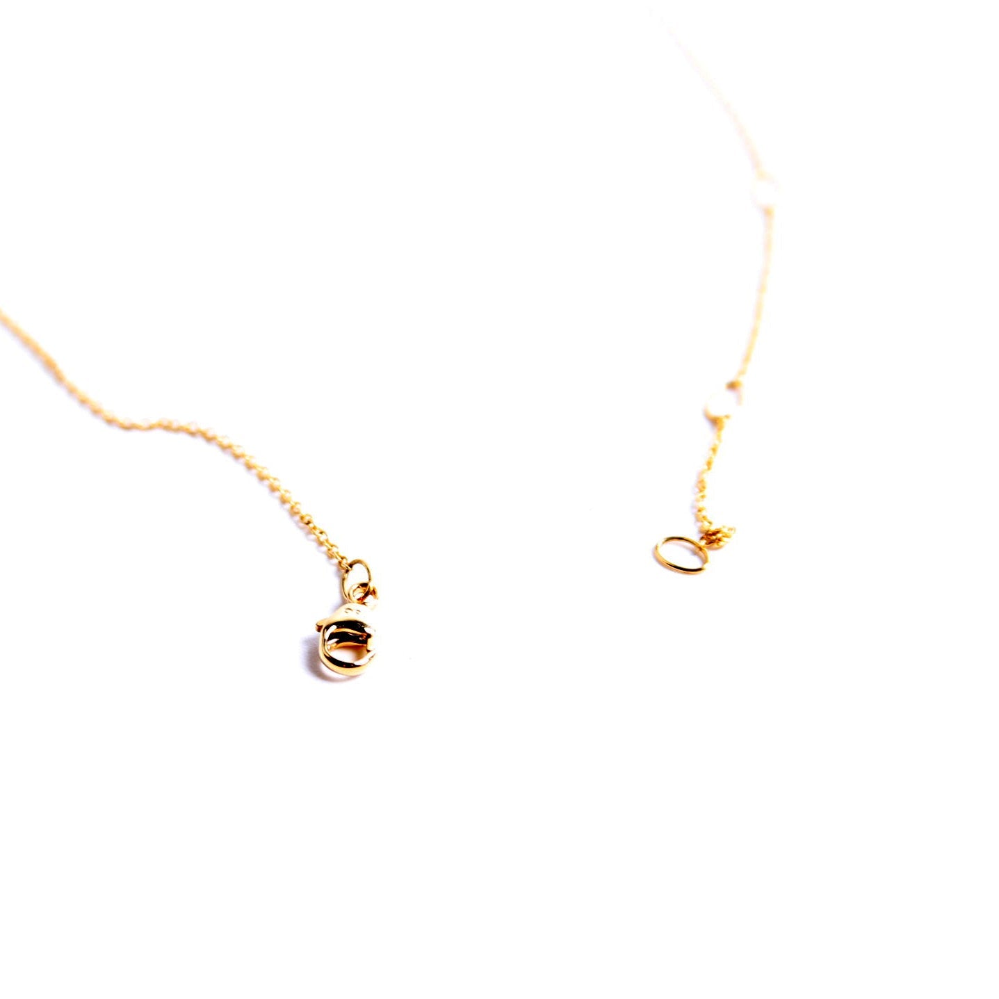 Petite Chatelaine 7MM Necklace 750/Tourmaline/Pave